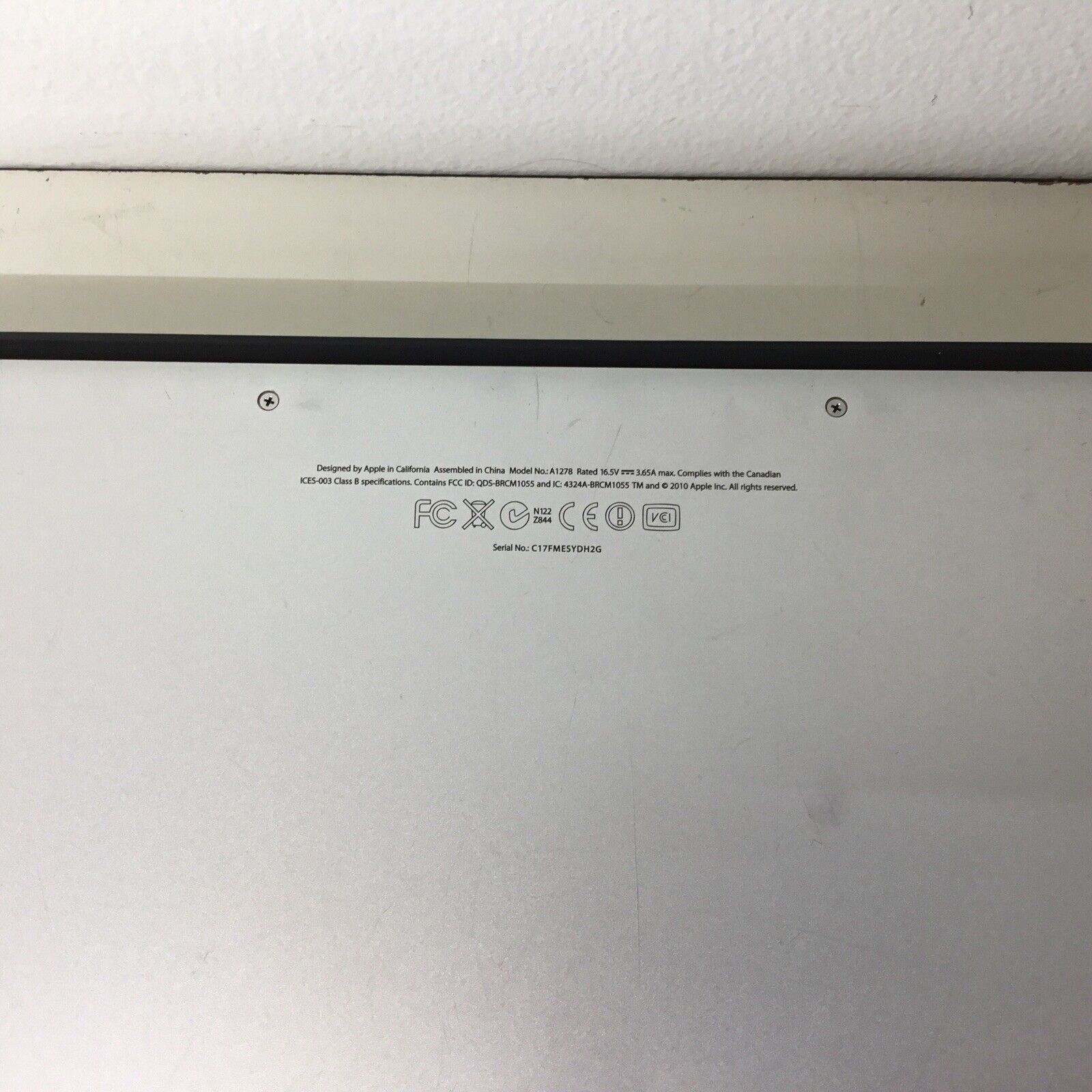 Apple MacBook Pro 13" A1278 Early 2011 Core i5 2.3GHz 4GB 320GB HDD - For Parts