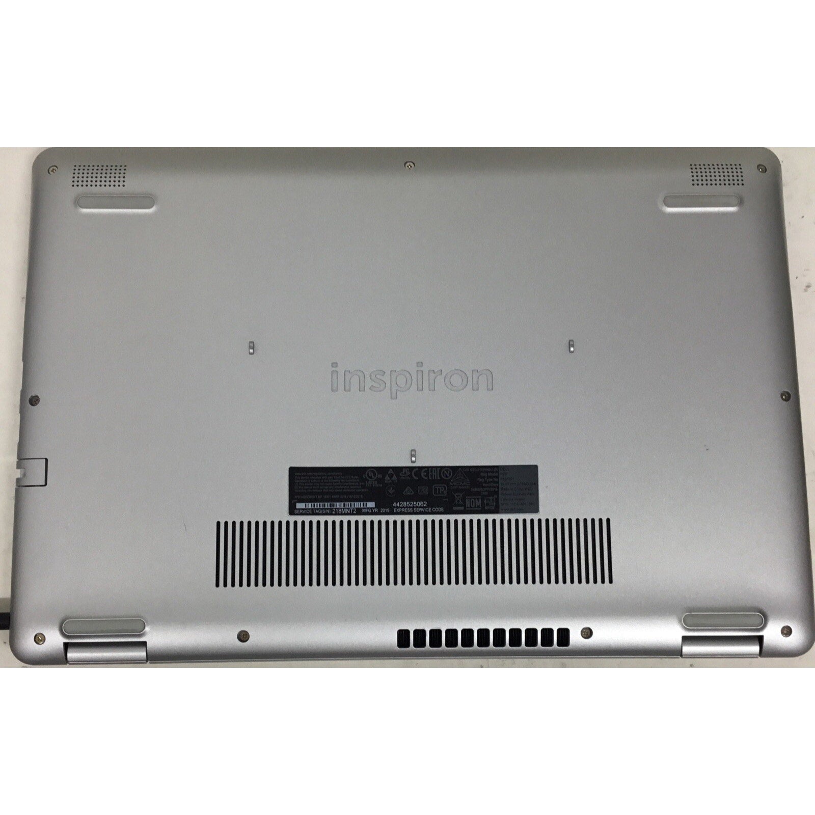 Dell Inspiron 5584 15.6" core i5-8265 1.6ghz 8gb ram 256gb SSD Charger