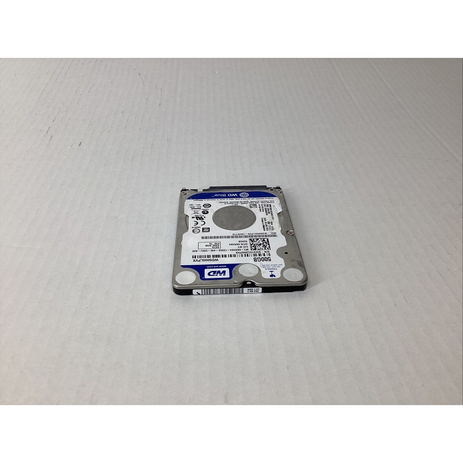 Western Digital Blue WD5000LPVX-75V0TT0 500GB 2.5" Laptop Hard Drive