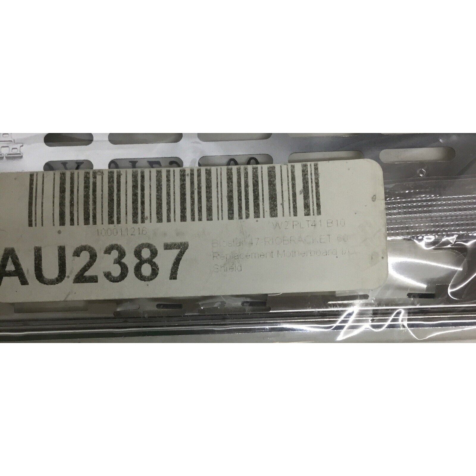 I/O Shield Back Plate Panel 47-RIOBRACKET-60 for BIOSTAR Motherboard Mainboard