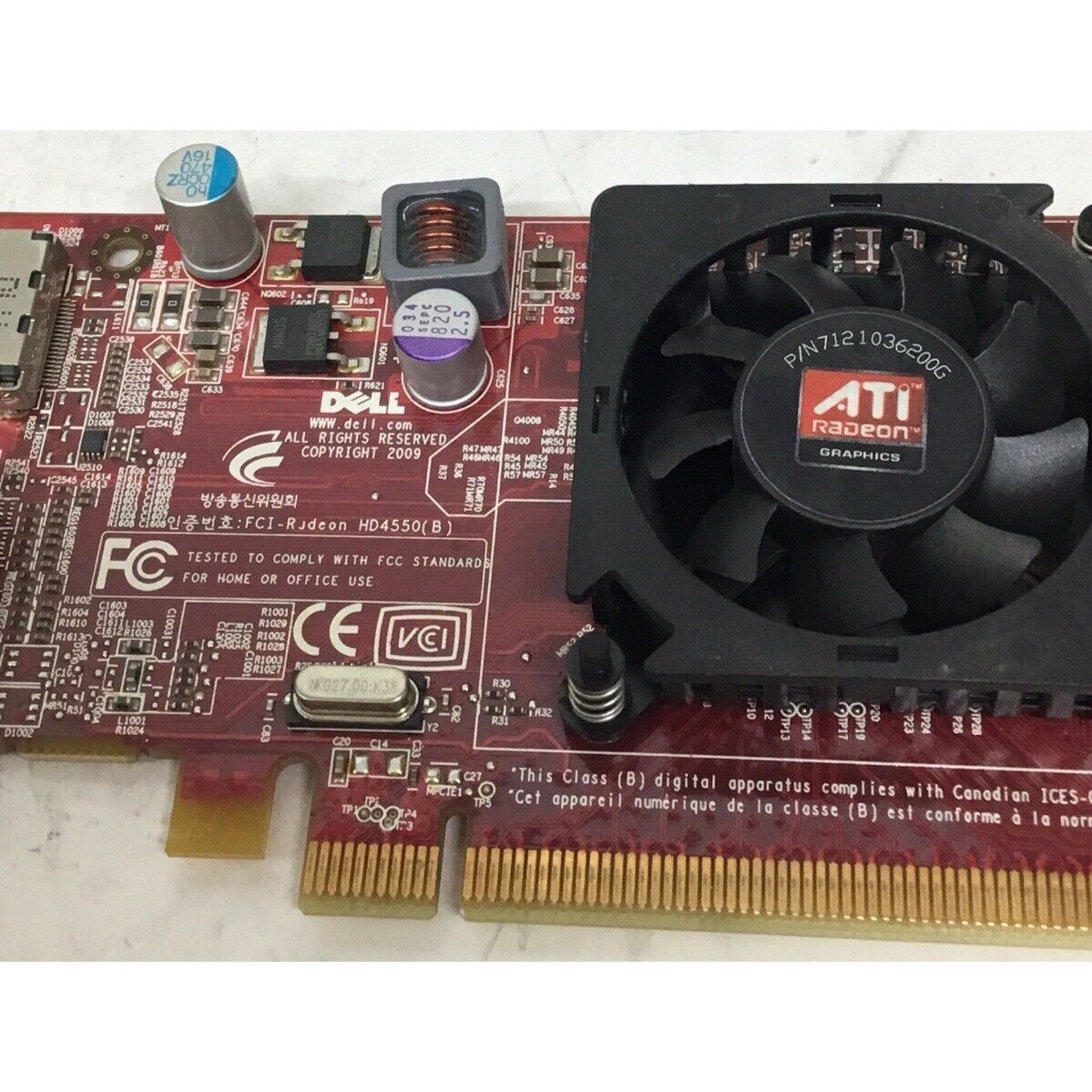 Video Graphics Card OPGA7-A00 ATI Radeon HD 4550 512MB