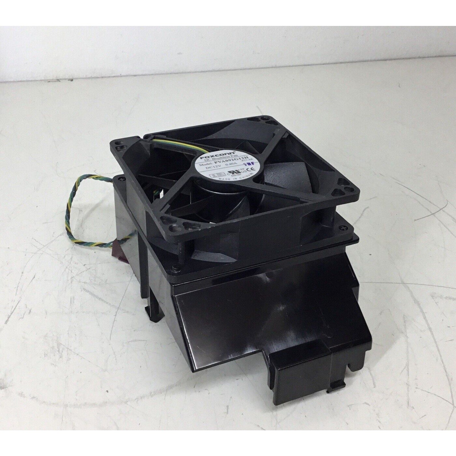 HP Fan 4Pin w/ Shroud Bracket Assembly PVA092G12H