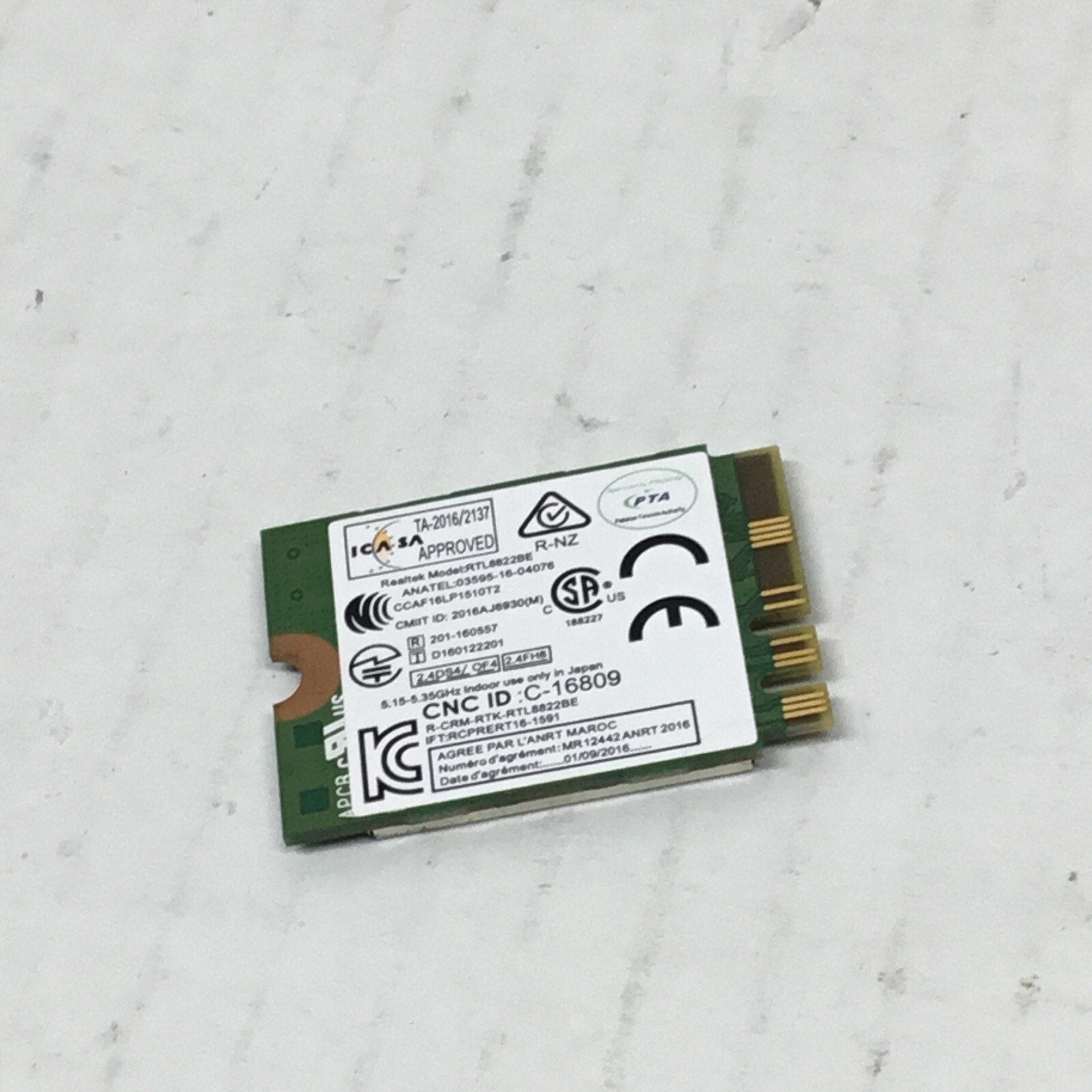 Lenovo IdeaPad 14" S540-14IWL Genuine Wireless WiFi Card 01AX712