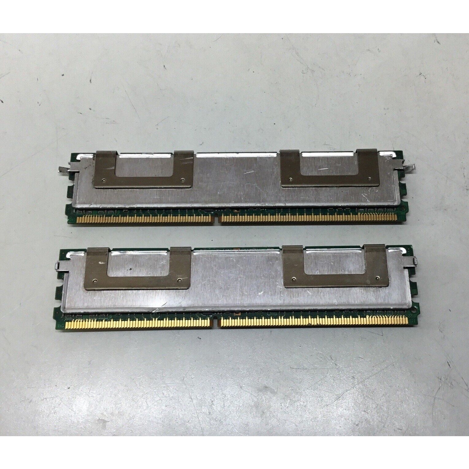 2GB(2X1GB) Qimonda HYS72T128420HFN-3S-A PC2-5300F Server Ram