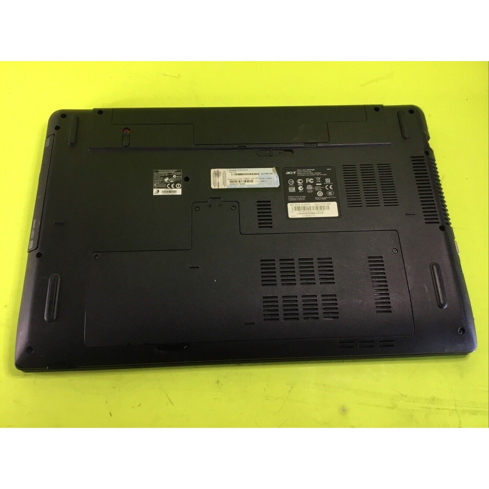 Acer Aspire 7741z FOR PARTS or REPAIR