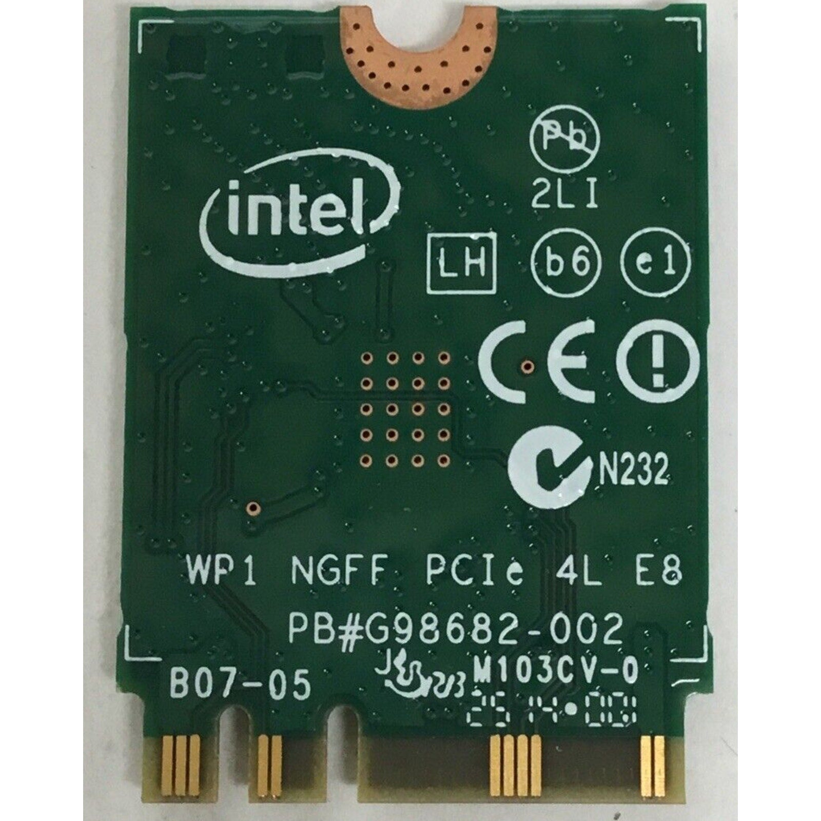 Intel Wireless Bluetooth WiFi Card 3160NGU 04X6034