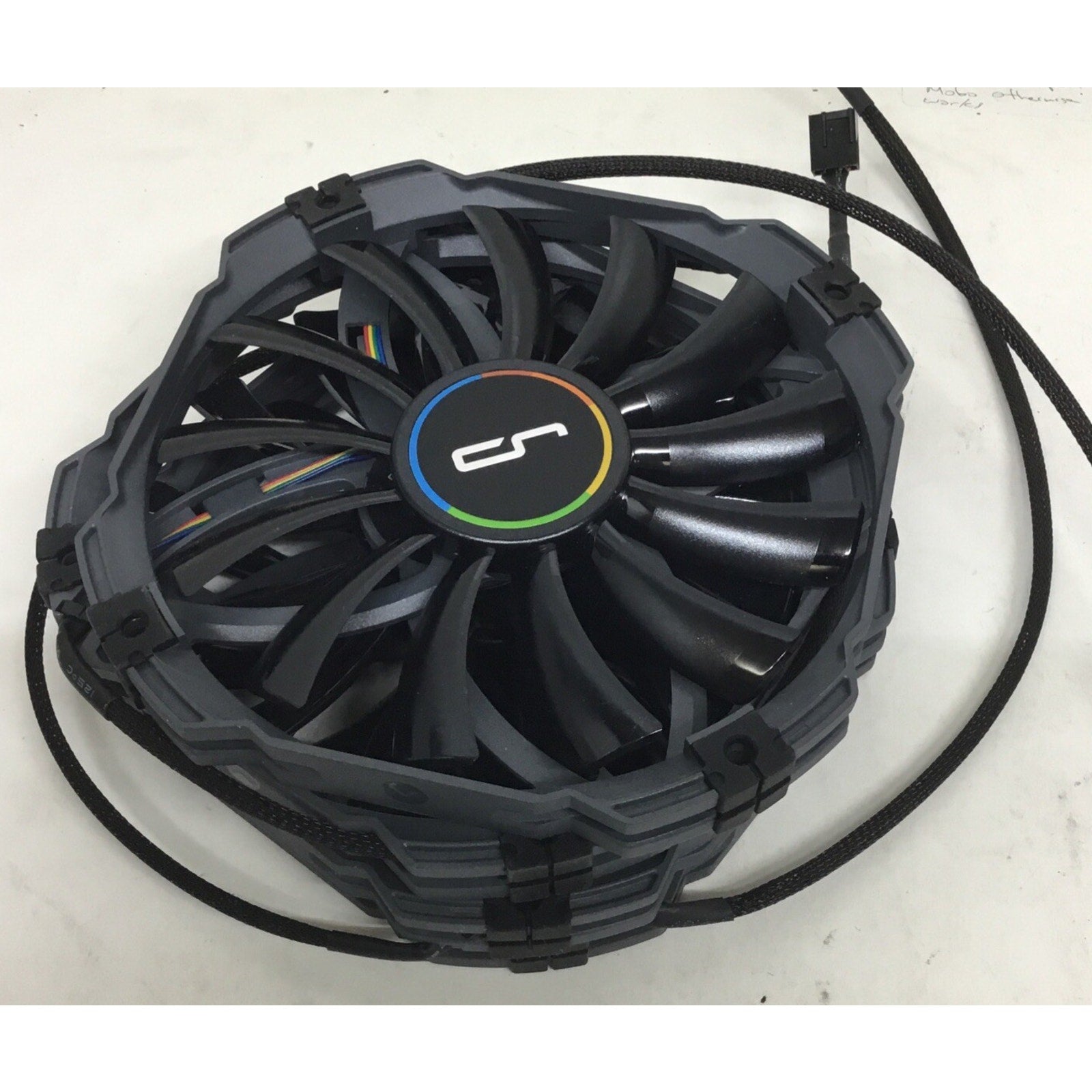 Lot of 4 Cryorig CR-XTA 140mm Slim Profile PWM System Case Fan