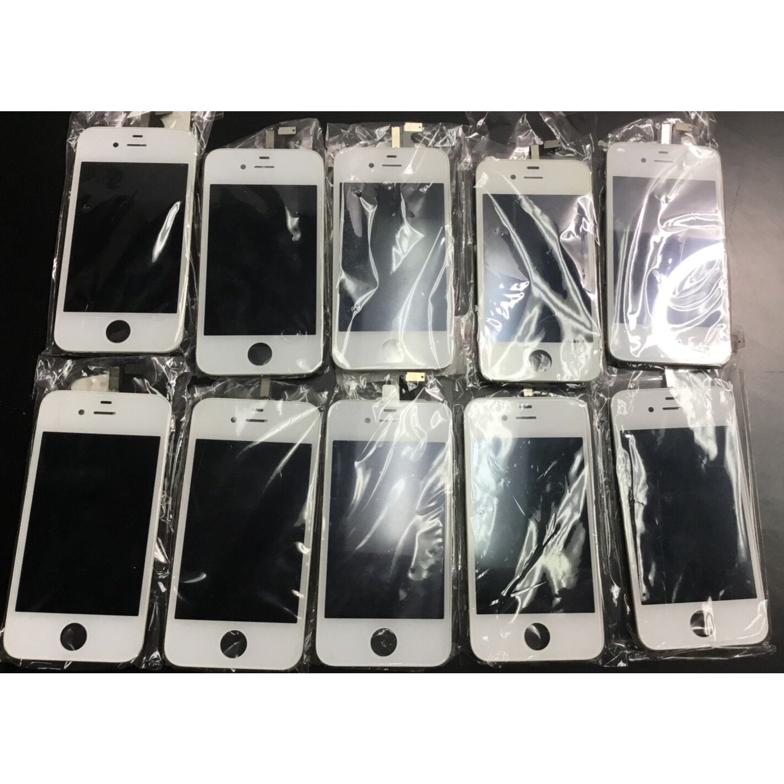 10X LCD & Digitizer Assembly For iPhone 4 AT&T White