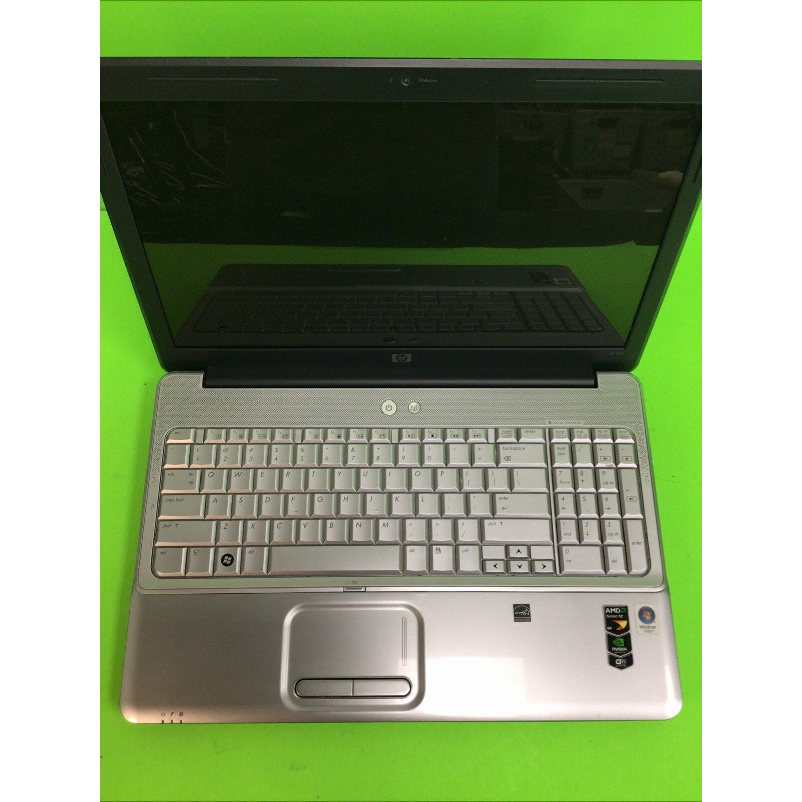 HP G60-119OM 16" Laptop AMD Turion 64 X2 RM70 2GB RAM NO HDD FOR PARTS or REPAIR