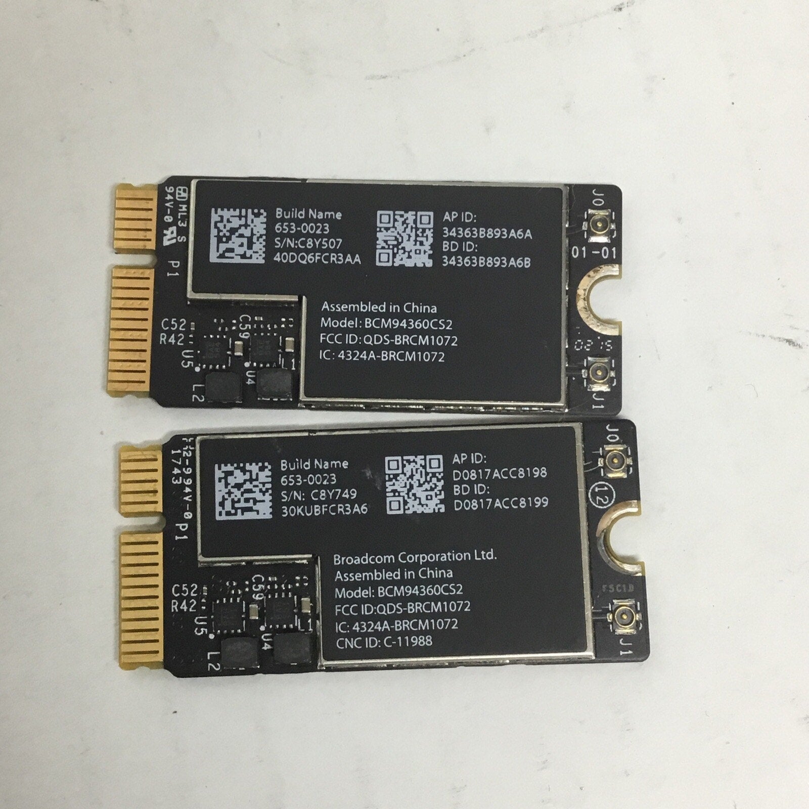 WiFi Wireless Card 653-0023 Apple MacBook Air A1466 653-0023