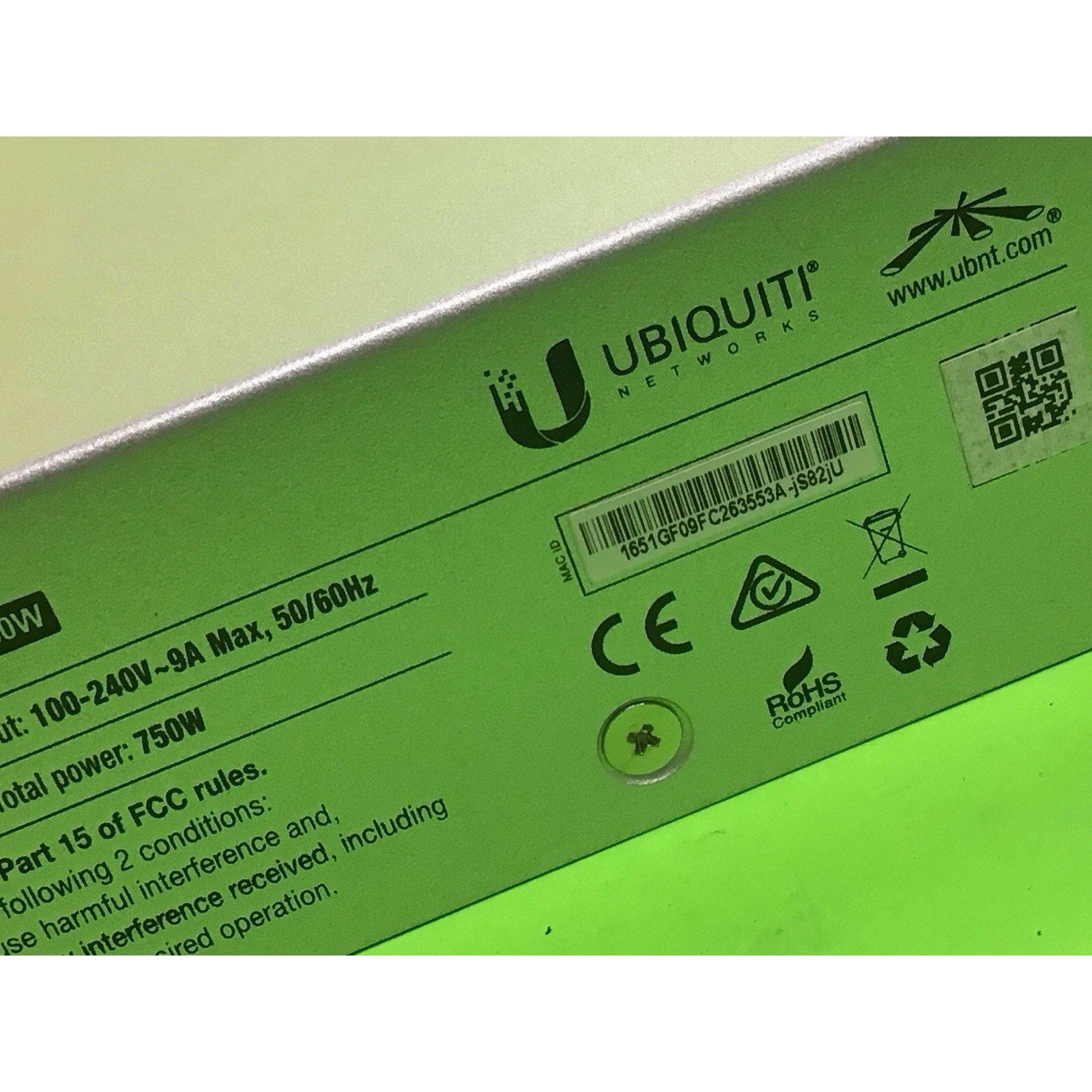 Ubiquiti US-48-750W 70Gbps 48ports 750W Managed Ethernet Switch