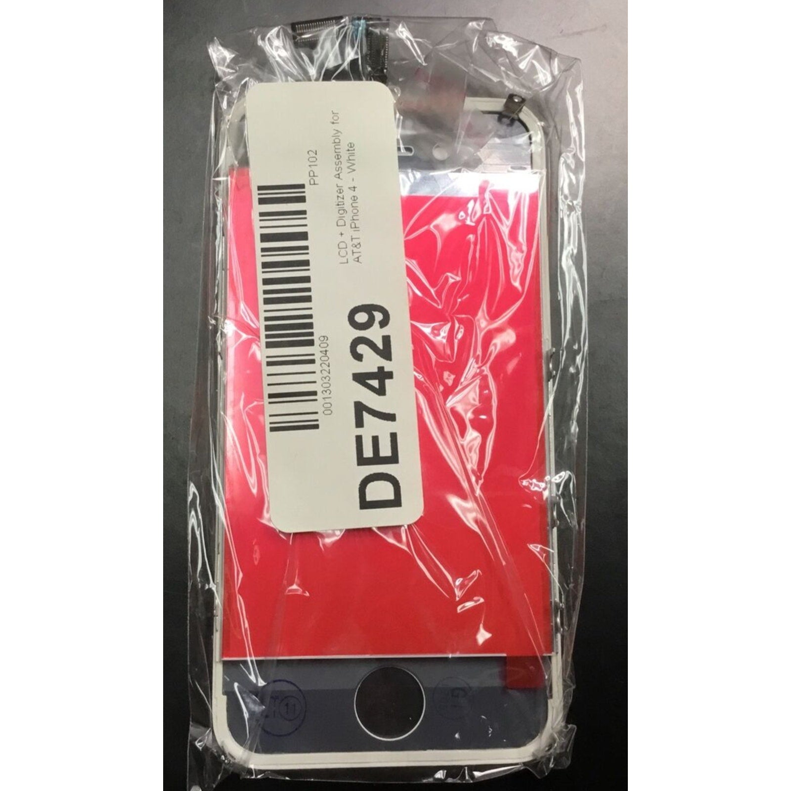 10X LCD & Digitizer Assembly For iPhone 4 AT&T White