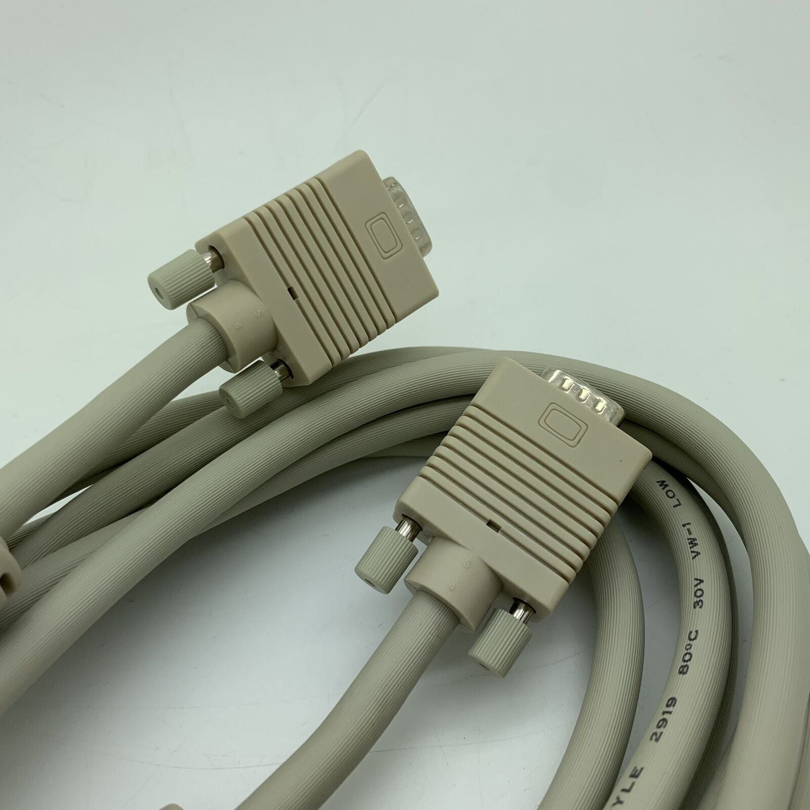 10ft 15-pin SVGA / VGA PC Computer Monitor Cable - Male To Male - 10 Feet Long