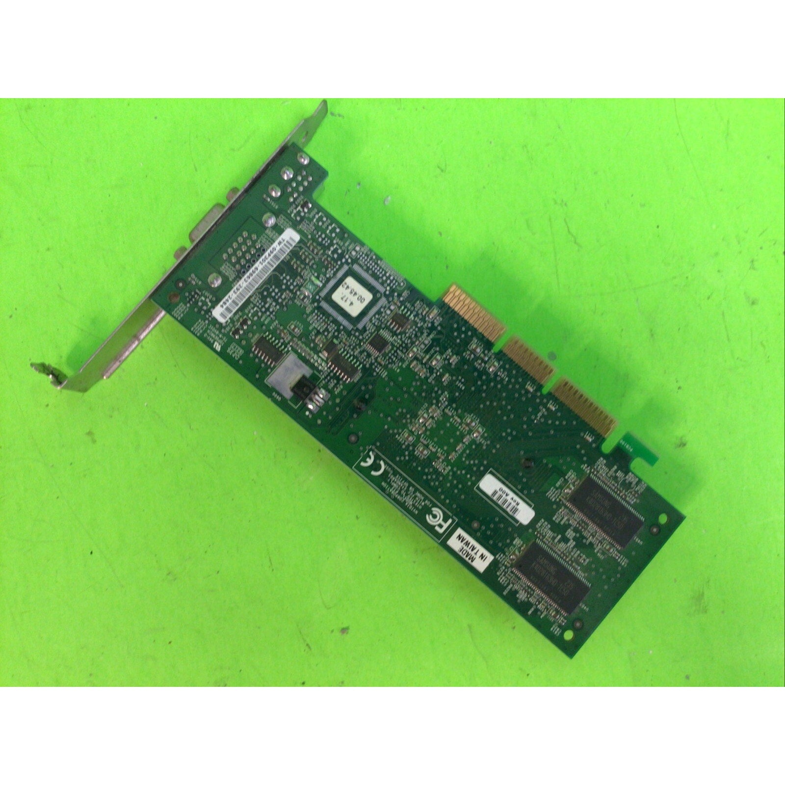 AGP GeForce 4 MX 420 64MB DELL NVIDIA 09P301 P73 VGA Video Card S-Video Out