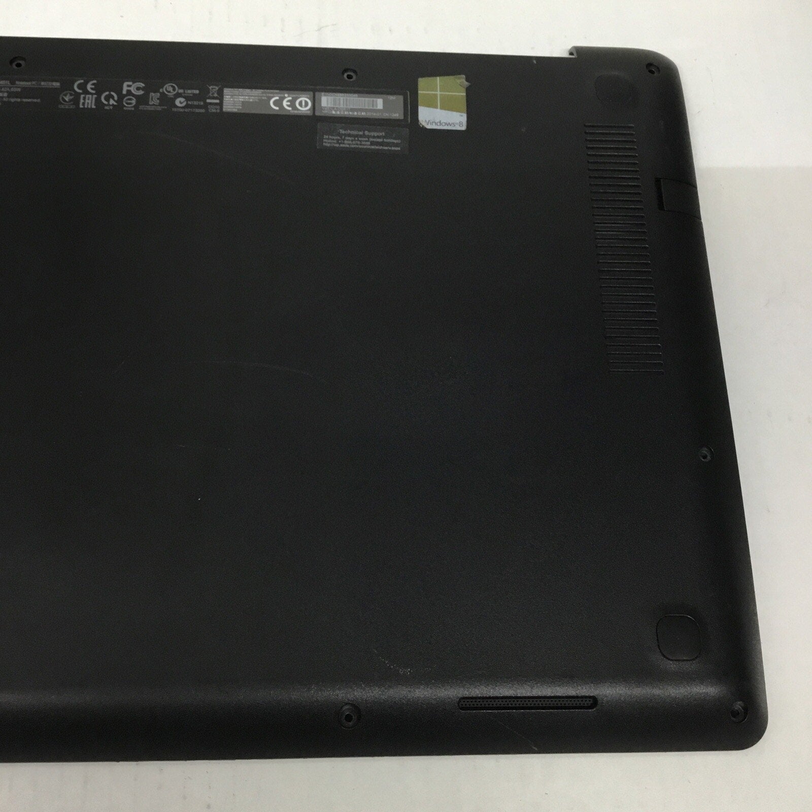 Original Asus V451L 14" Matte Black Base Case Cover - 13NB02U1AP0301