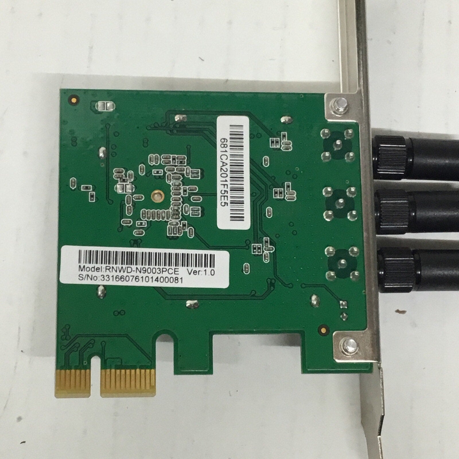 Rosewill RNWD-N9003PCE 450Mbps Wireless N Dual Band PCIe Adapter w/ 3 Antennas