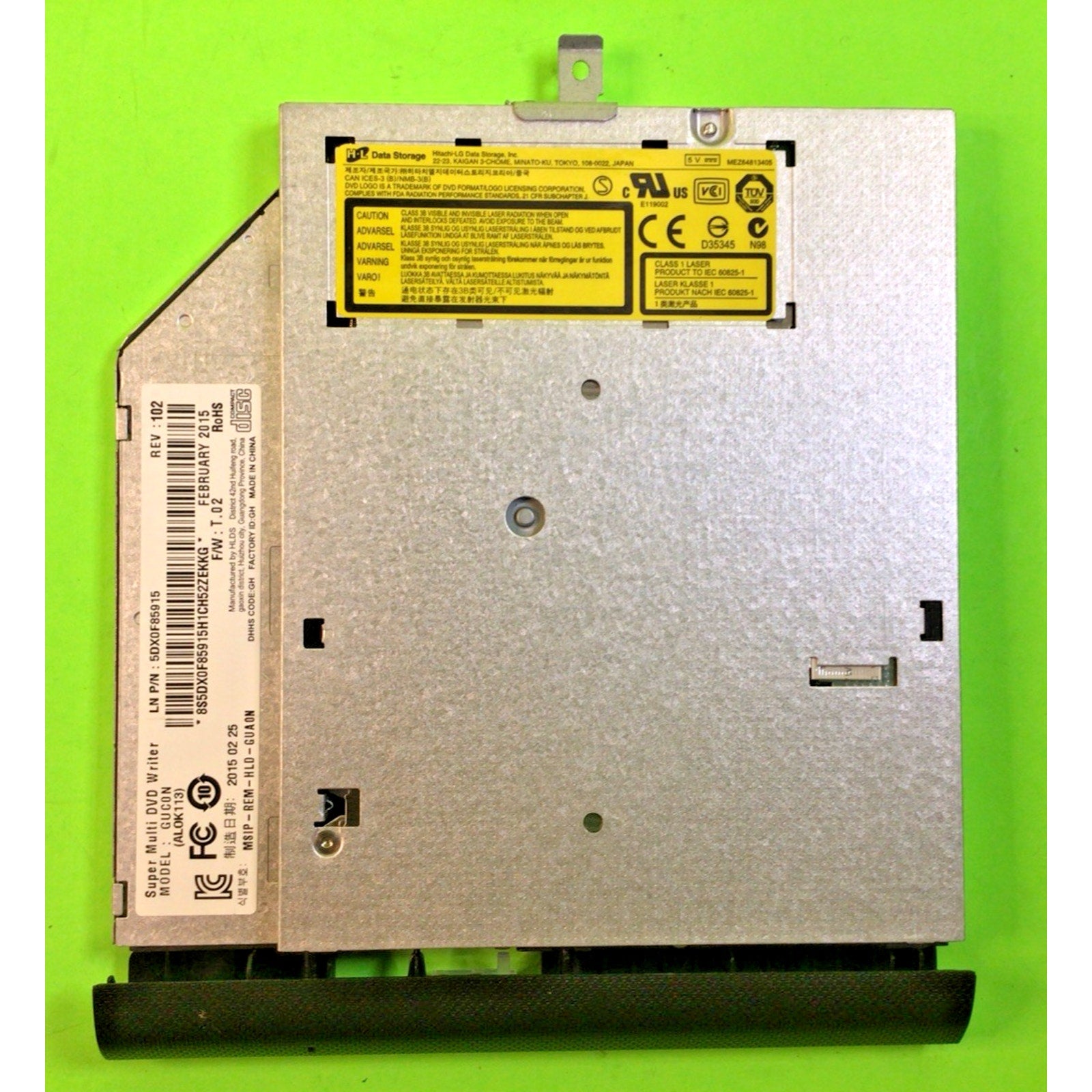LENOVO Z70-80 ODD OPTICAL DISC DRIVE DVD CD GUC0N 5DX0F85915 AP0TG000710