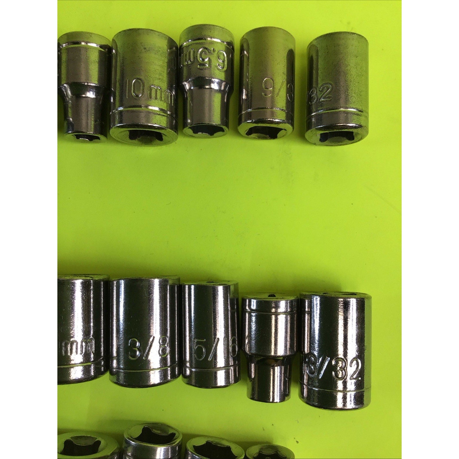 24 Piece Assorted Loose Socket Scrapyard Lot