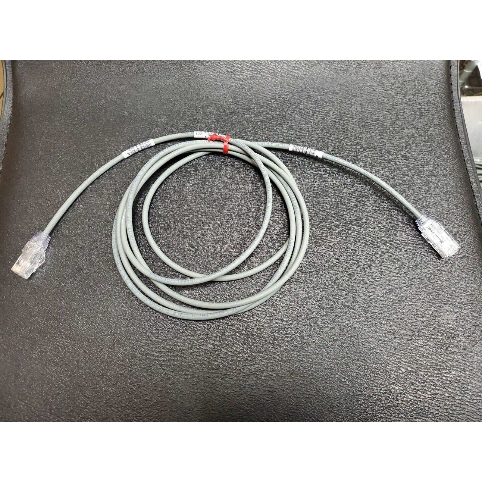 Panduit UTP28SP7GY-Q CAT 6 T568B Network Patch Cable 7 FT (Gray) 17292624Q