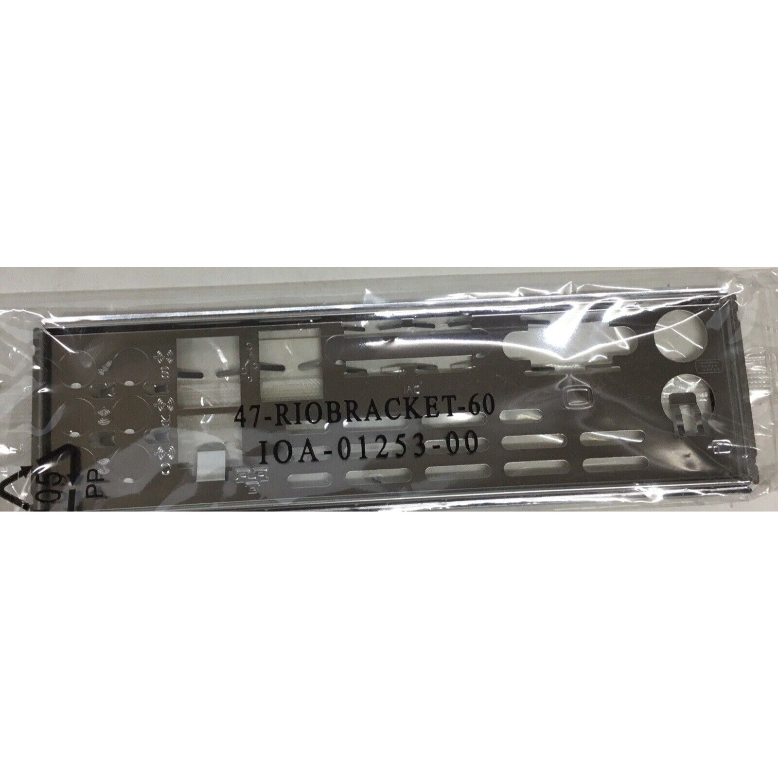 I/O Shield Back Plate Panel 47-RIOBRACKET-60 for BIOSTAR Motherboard Mainboard