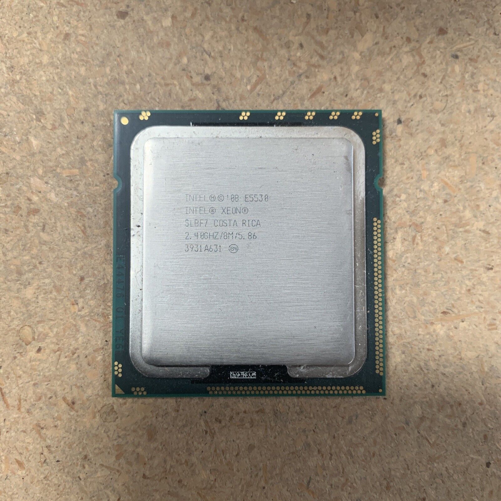INTEL SLBF7 XEON E5530 QUAD CORE 2.4GHZ 8MB 5.86GT/S LGA1366 CPU PROCESSOR