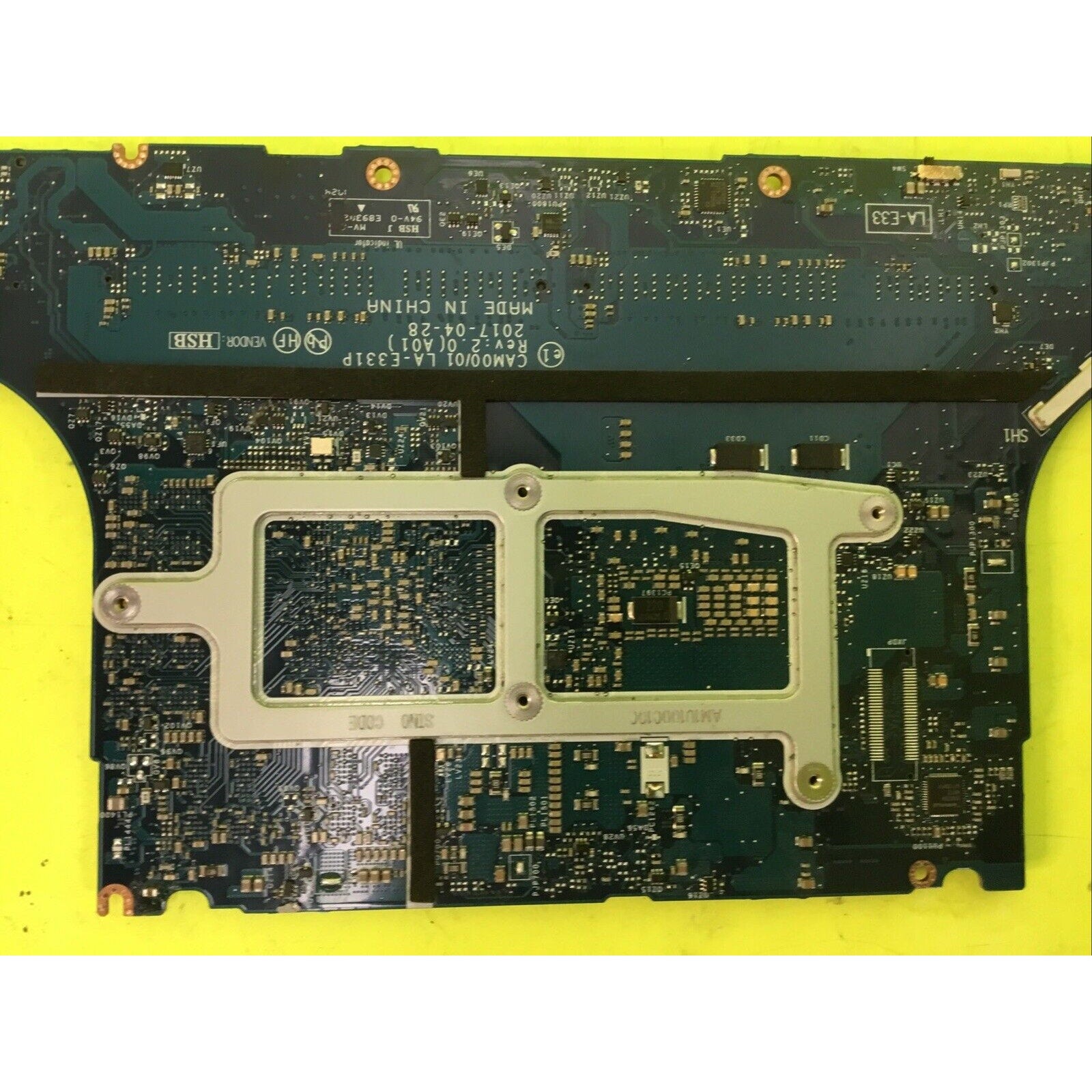 Dell XPS CAM00/01 LA-E331P i5-7300HQ Motherboard FOR PARTS or REPAIR