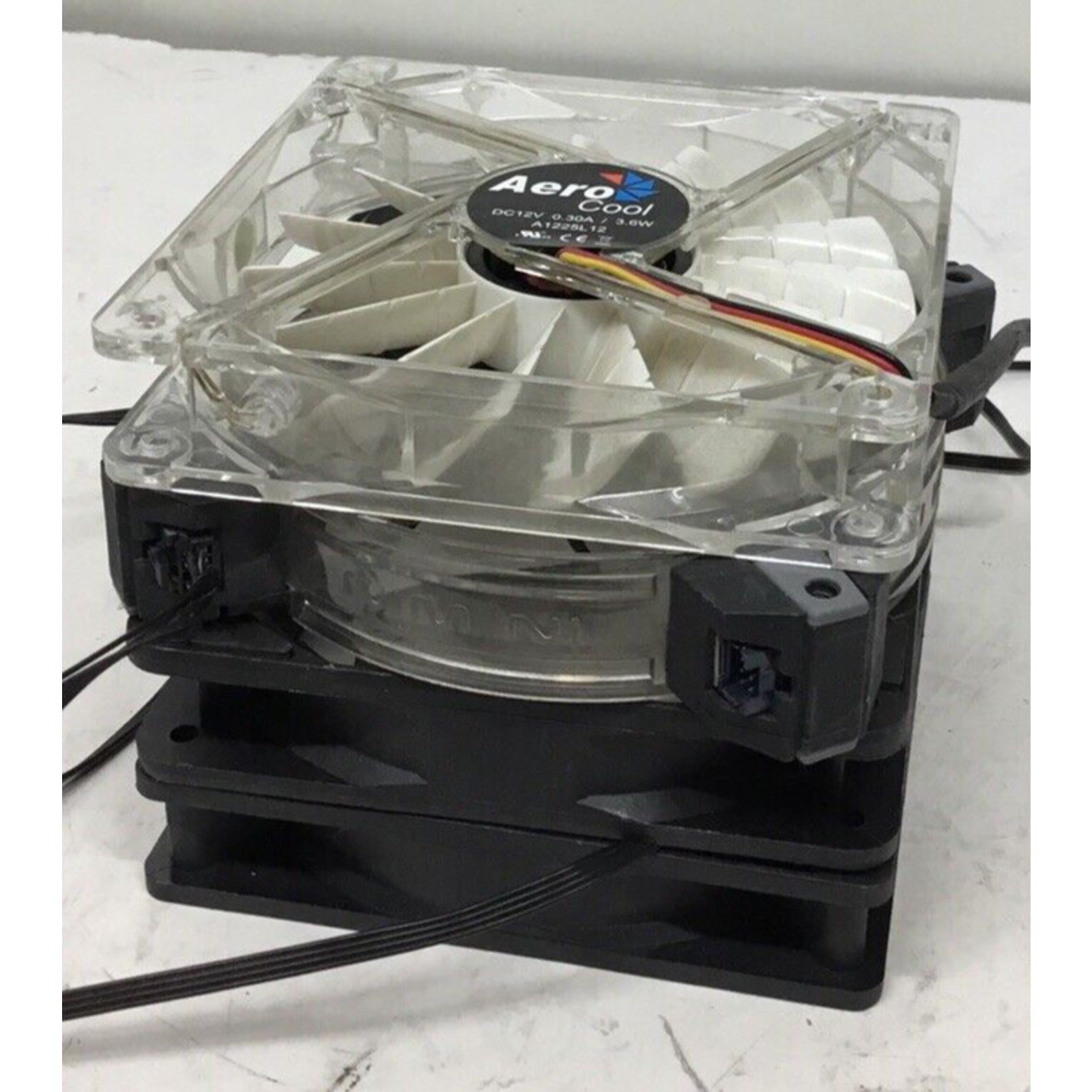 Lot of 4 Used 120mm Case Fans (Multibrand)