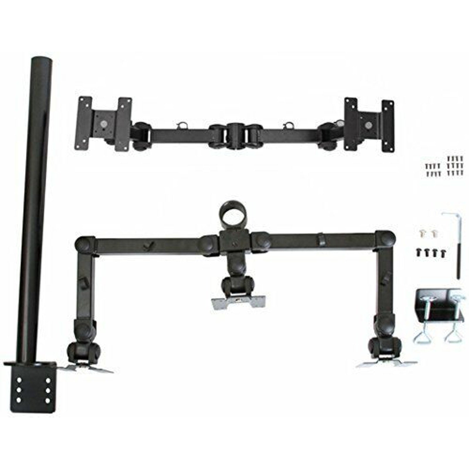MonMount 5 Monitor Mount Stand - Clamp Style - For up to 5 x 24-Inch Screens