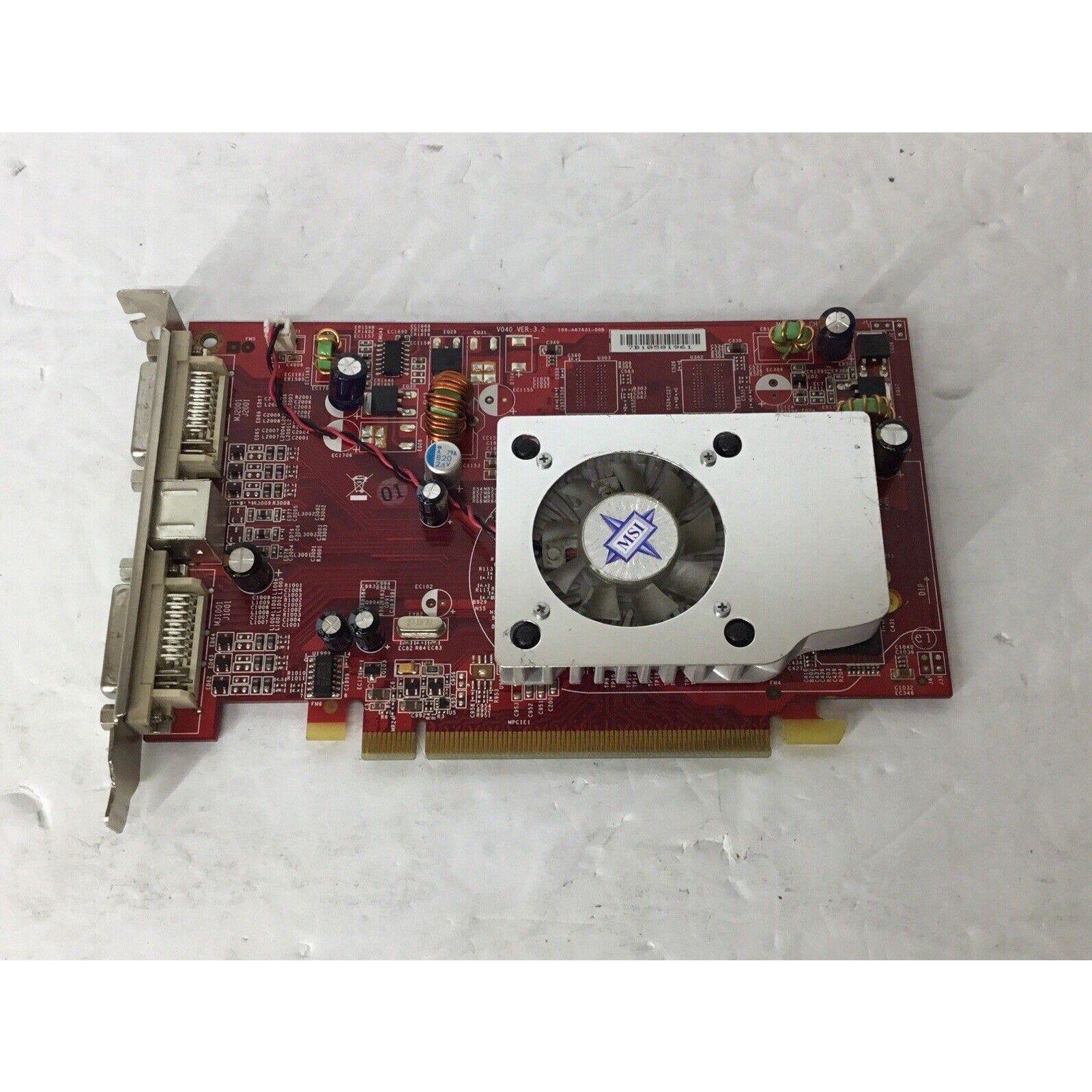 Gateway 6003076R PCI-E x16 Video Card ATI Radeon x1300 ATI MSI w/Fan V040