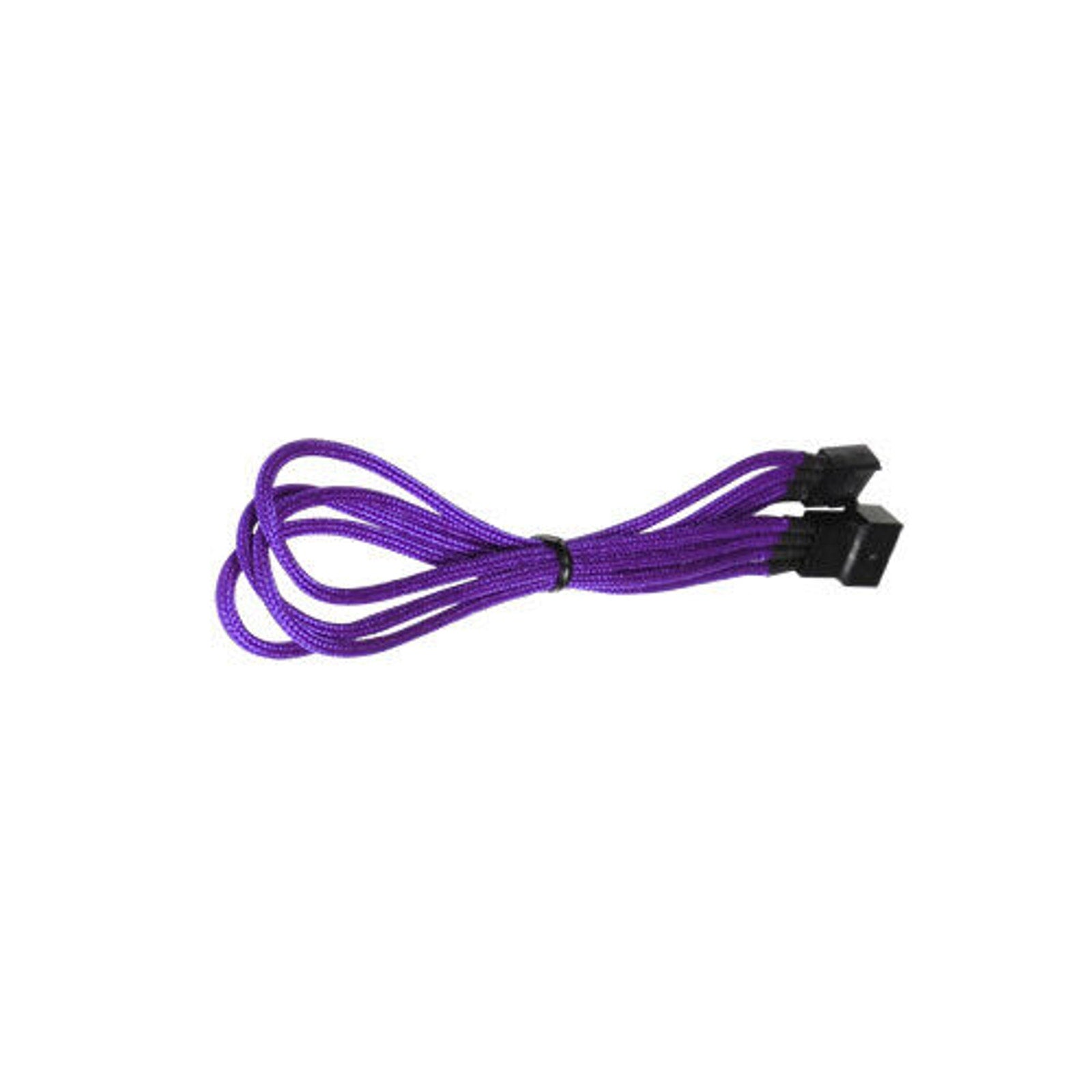 12" PWM Fan Power Extension Cable - 4-pin TX4 - Male/Female - Purple