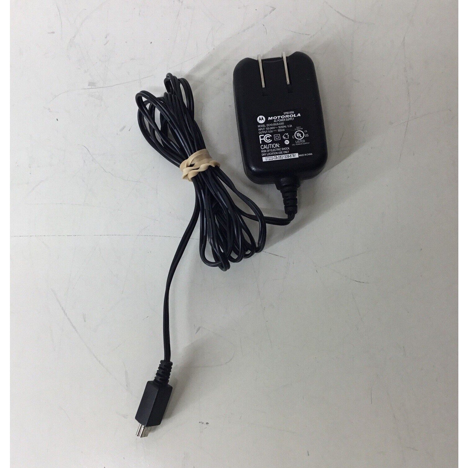 Motorola AC Power Supply Adapter DCH3-05US-0300 5.0V DC 550mA