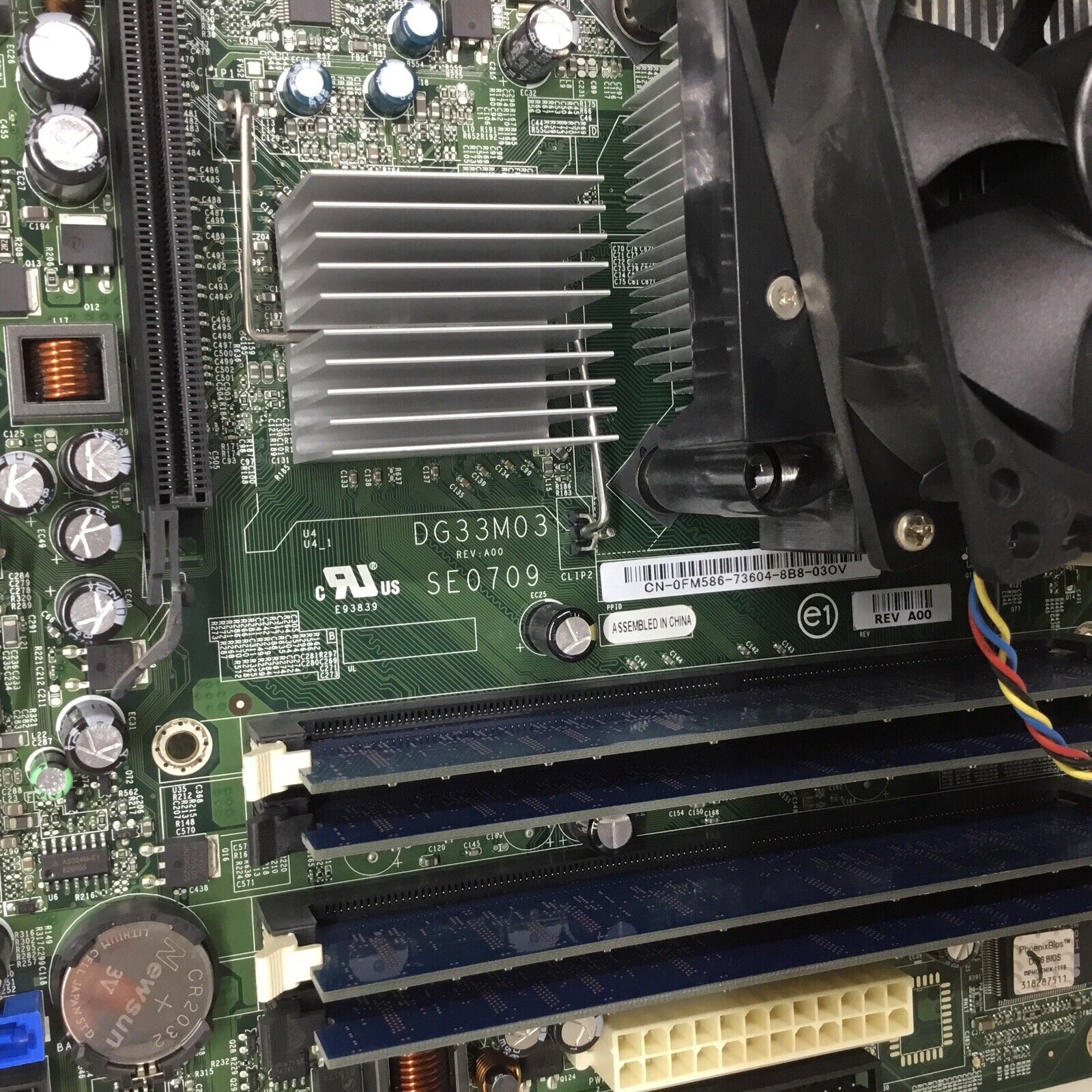 Dell Inspiron E530 Motherboard LGA 775/Socket 4GB RAM Intel CPU