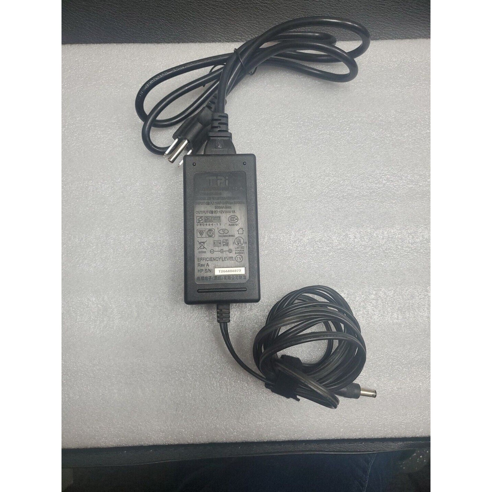 TPi Power Adapter 12V 1A, 5188-5518, GTSA-120100TI, T264404872