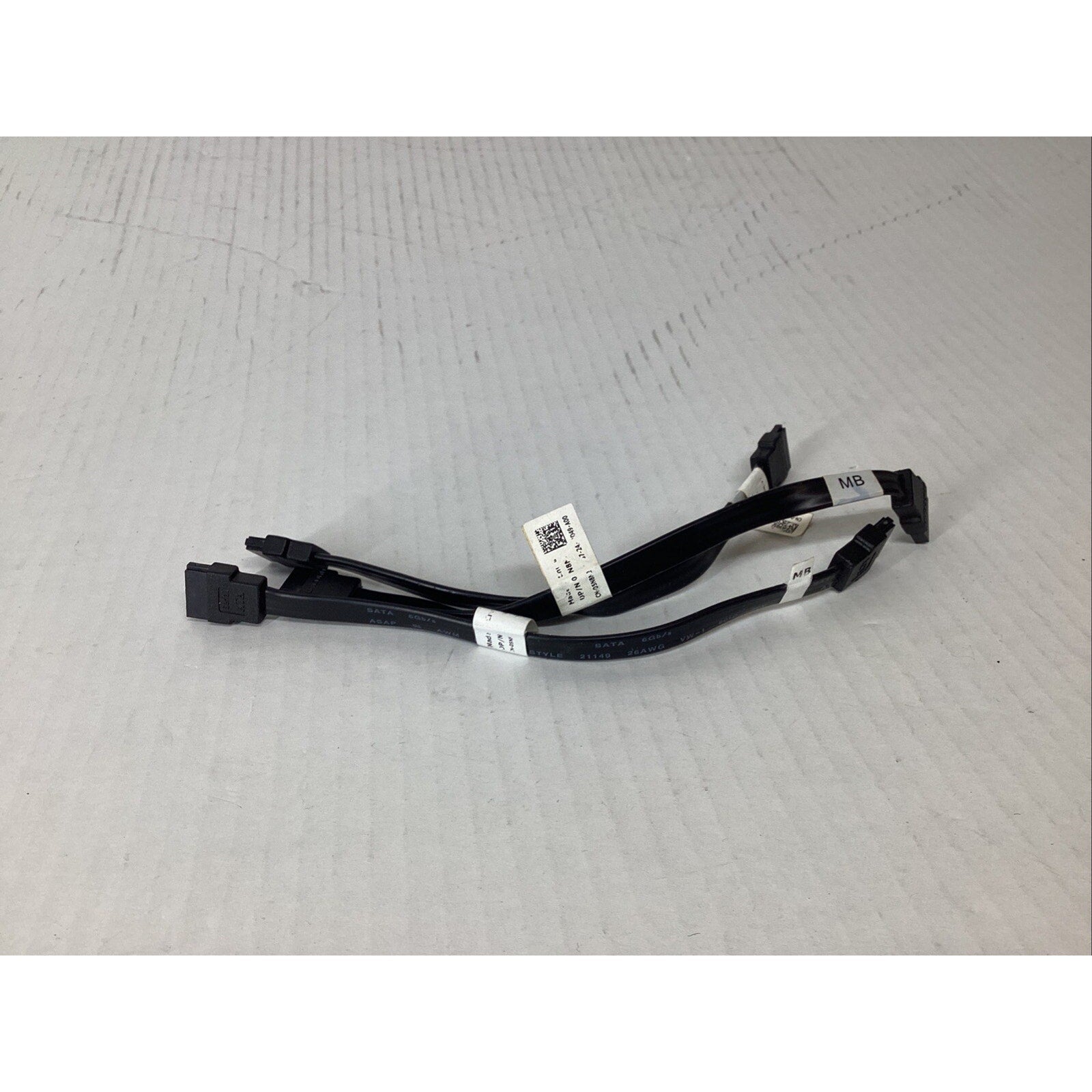 Lot of 3 - Dell OptiPlex 6" Black ATA SATA Cable 5N8N2 05N8N2