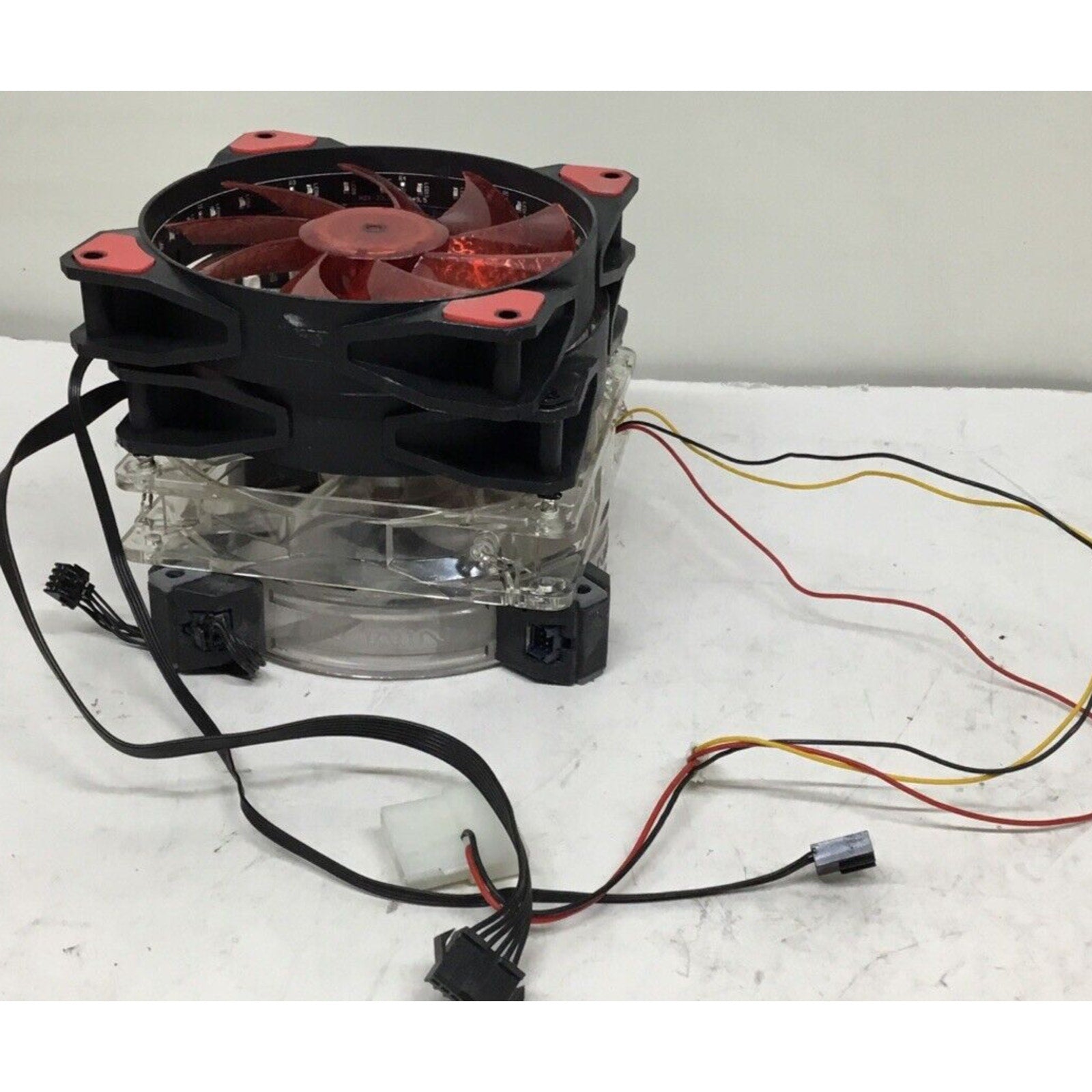 LOT OF USED 4 120 MM FANS (Multibrand)