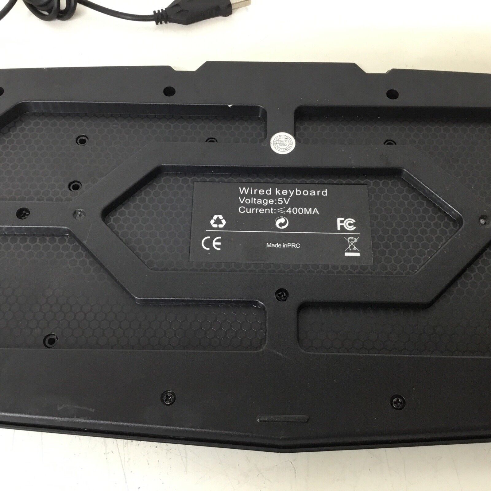 AULA Wired Gaming Keyboard Professional Gamer Be Fire Blue