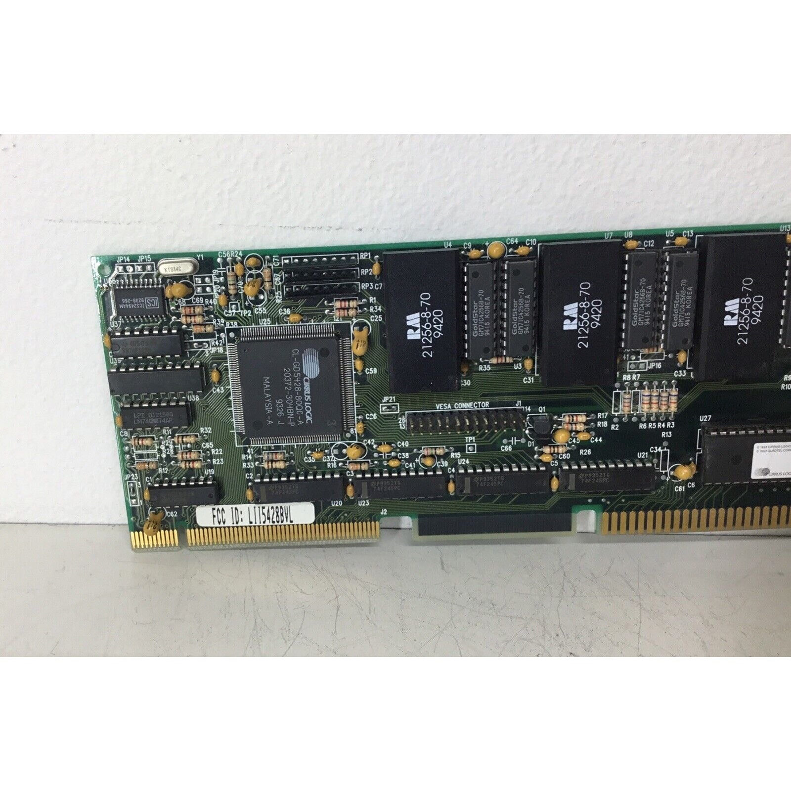 Cirrus Logic CL-5428BN Video Graphics Card