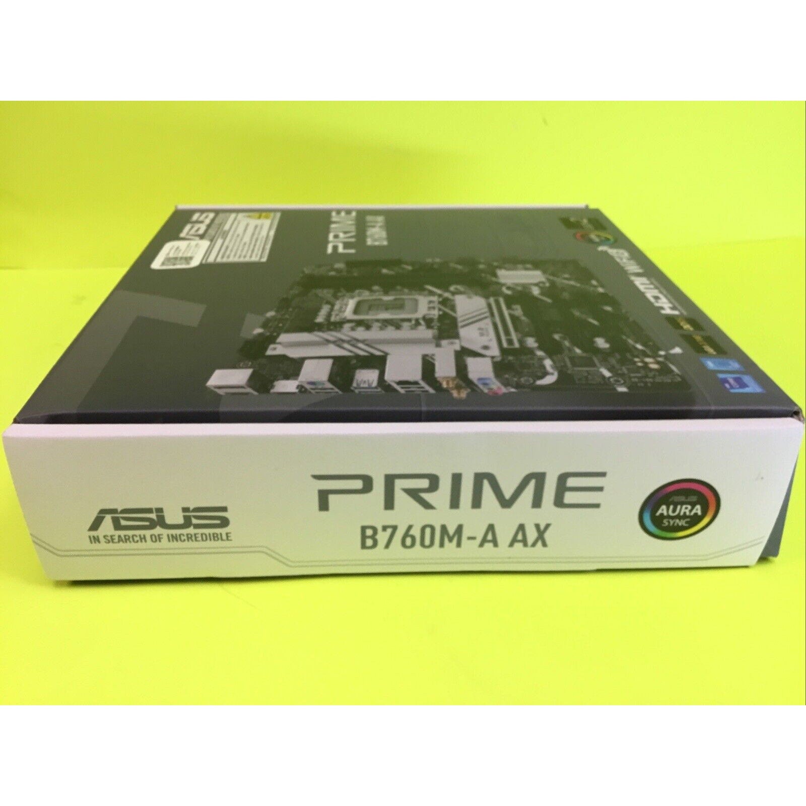 ASUS PRIME B760M-A AX Micro ATX BOX ONLY