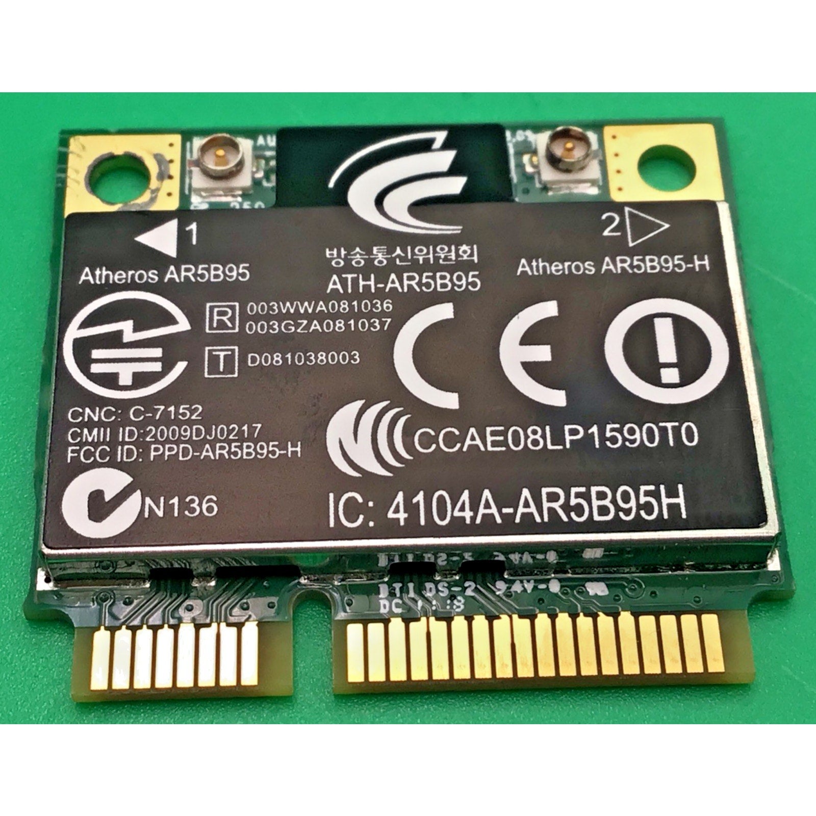 HP DV7 Series Wireless Network Interface Card AR5B95-H 605560-005