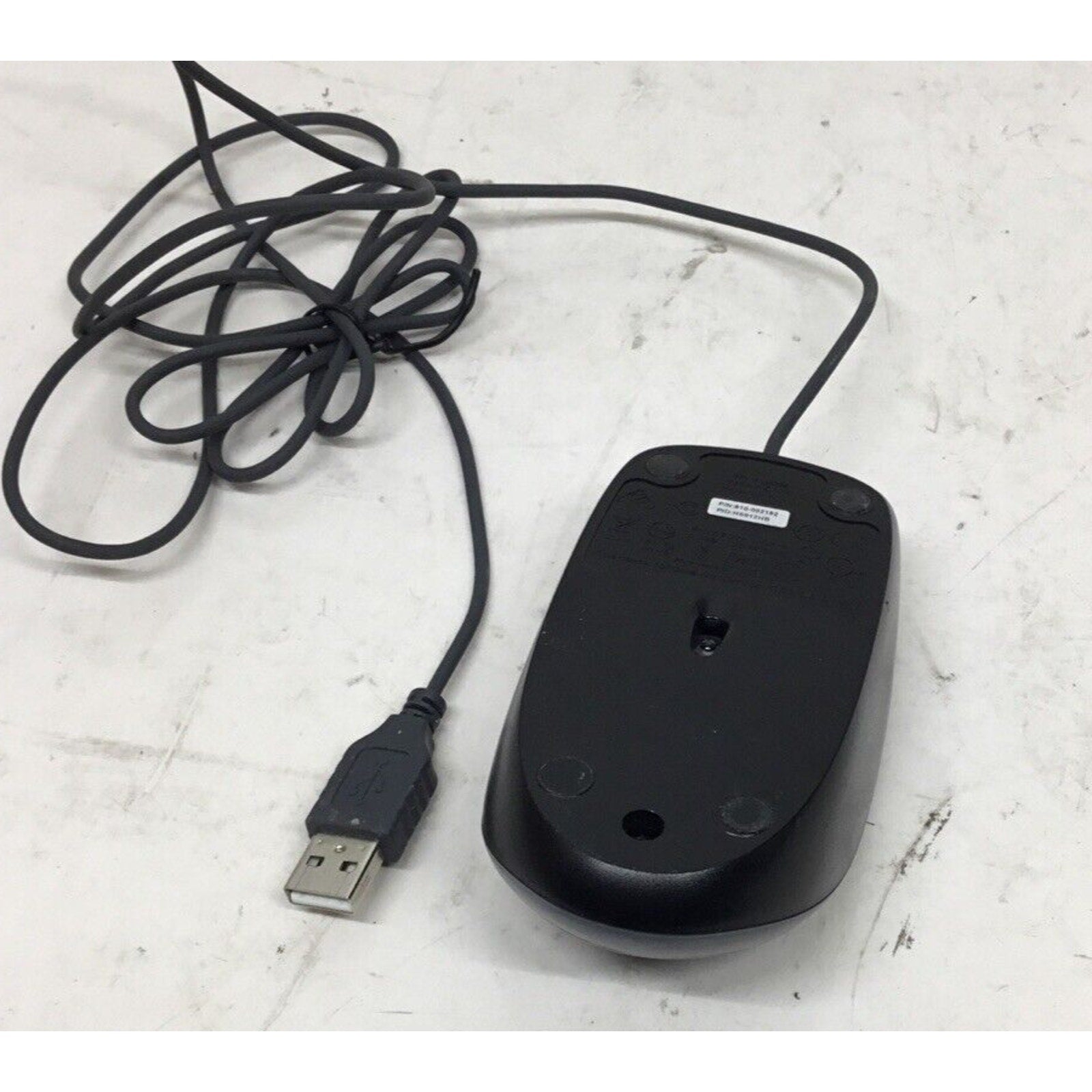 Logitech M-U0026 M100 Wired Optical USB Computer Mouse Black/Gray P/N 810-002182