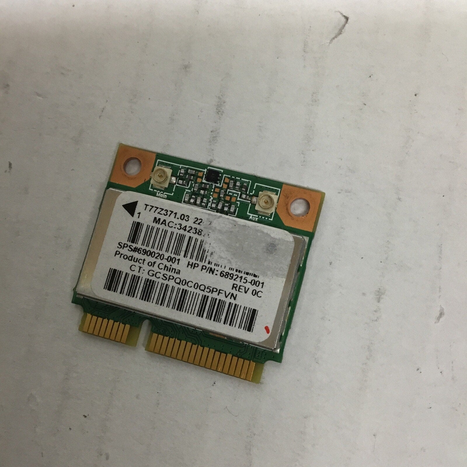 690020-005 689215-001 GENUINE HP WIRELESS CARD PAVILION 11-N 11-N010DX (CA78)