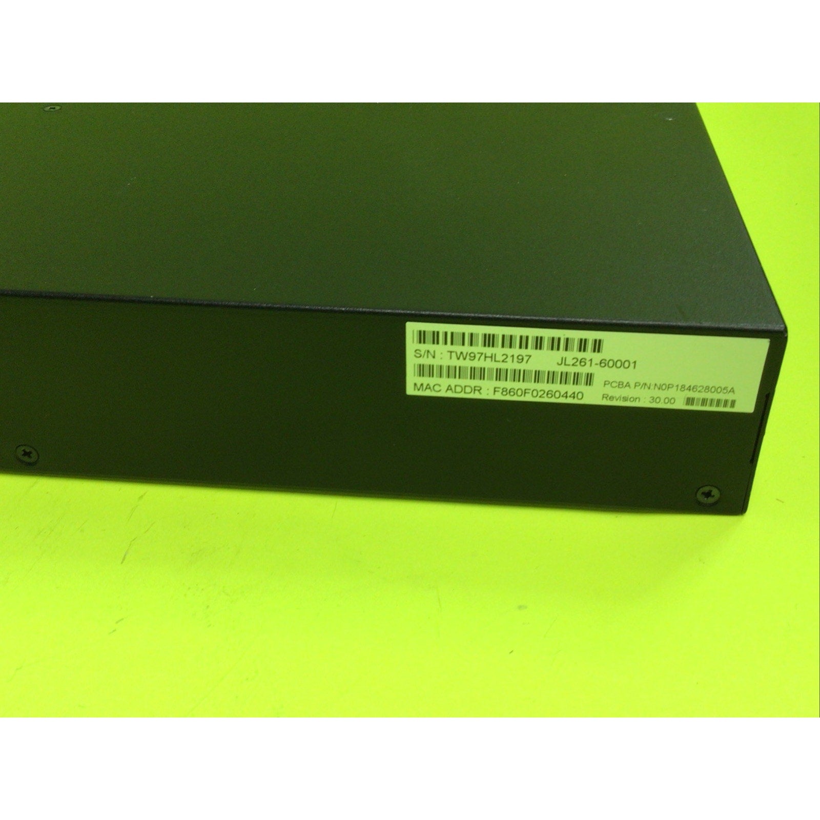 Hewlett Packard Enterprise Aruba 2930F 24 1G PoE+ 4SFP Switch JL261A