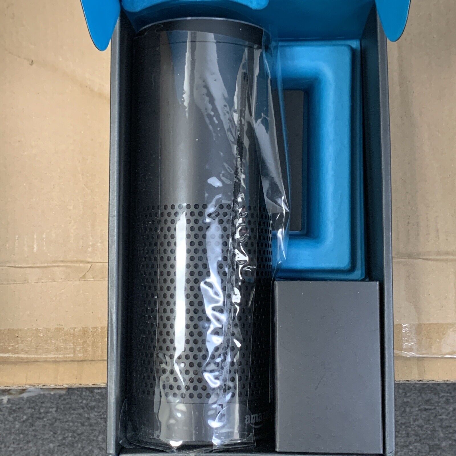 NEW Amazon Echo Bluetooth Wi-Fi Smart Speaker with Alexa 1st Gen Black - Unused