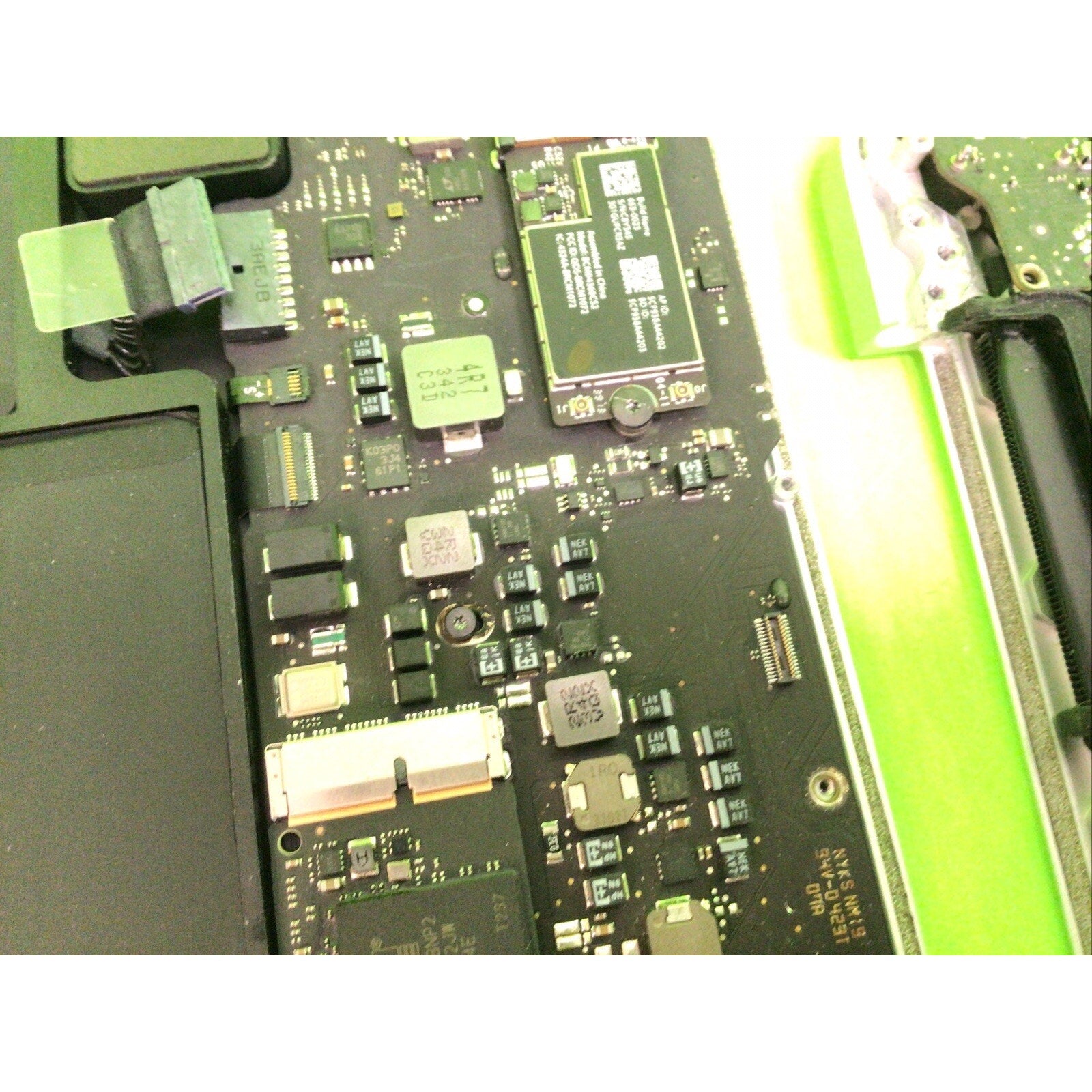 Lot of 2x MacBook Air A1466 Palm Rest Motherboard Assembly FOR PARTS or RECYCLE