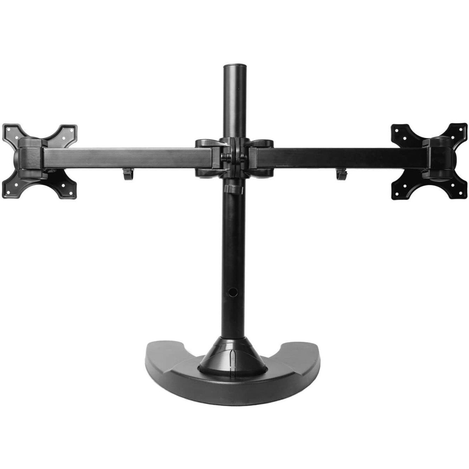 Dual Freestanding Monitor Stand Holds Monitors up to 24" - Standard Mount