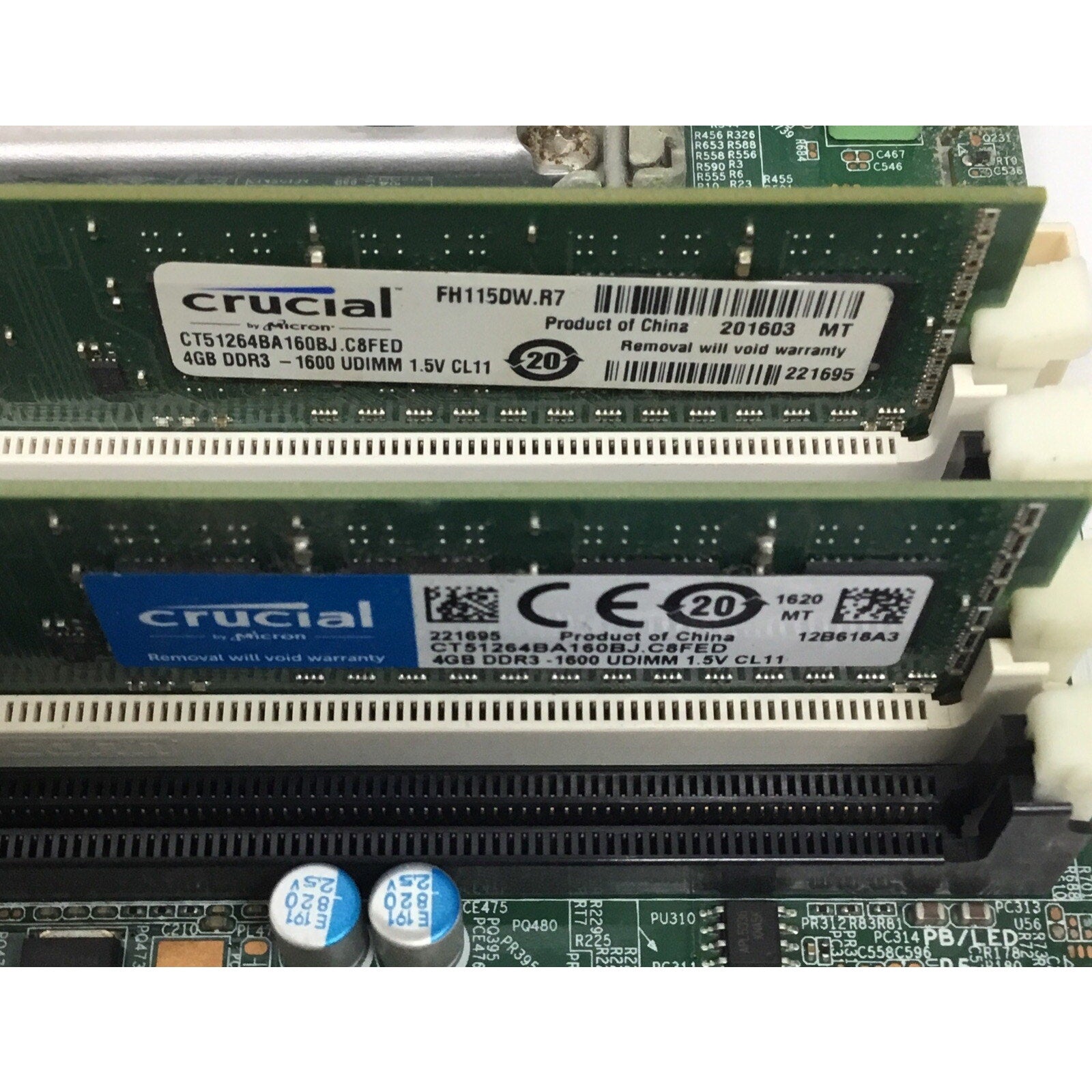 HP 614036-002 6200 Pro LGA 1155 DDR3 Desktop Motherboard i5 2400 8GB Ram