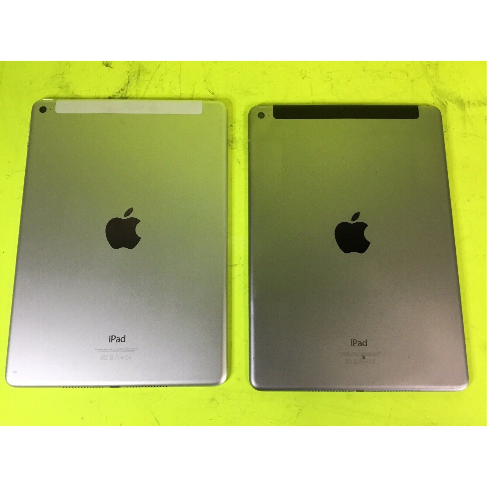 Lot of 2 Apple iPad Air 2 FOR PARTS REPAIR or RECYCLE