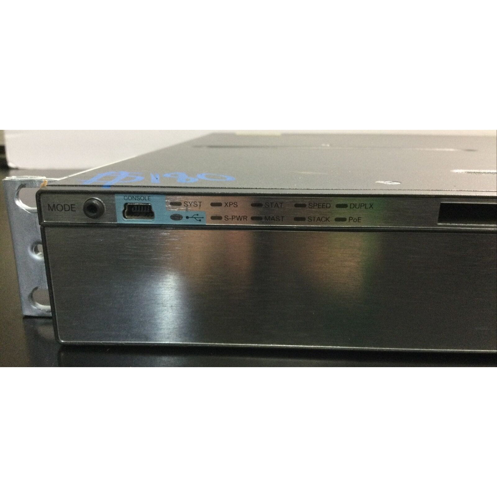 Cisco WS-C3560X-24T-S V02 24 Port Switch W/ C3KX-NM-1G & 2X C3KX-PWR-350WAC