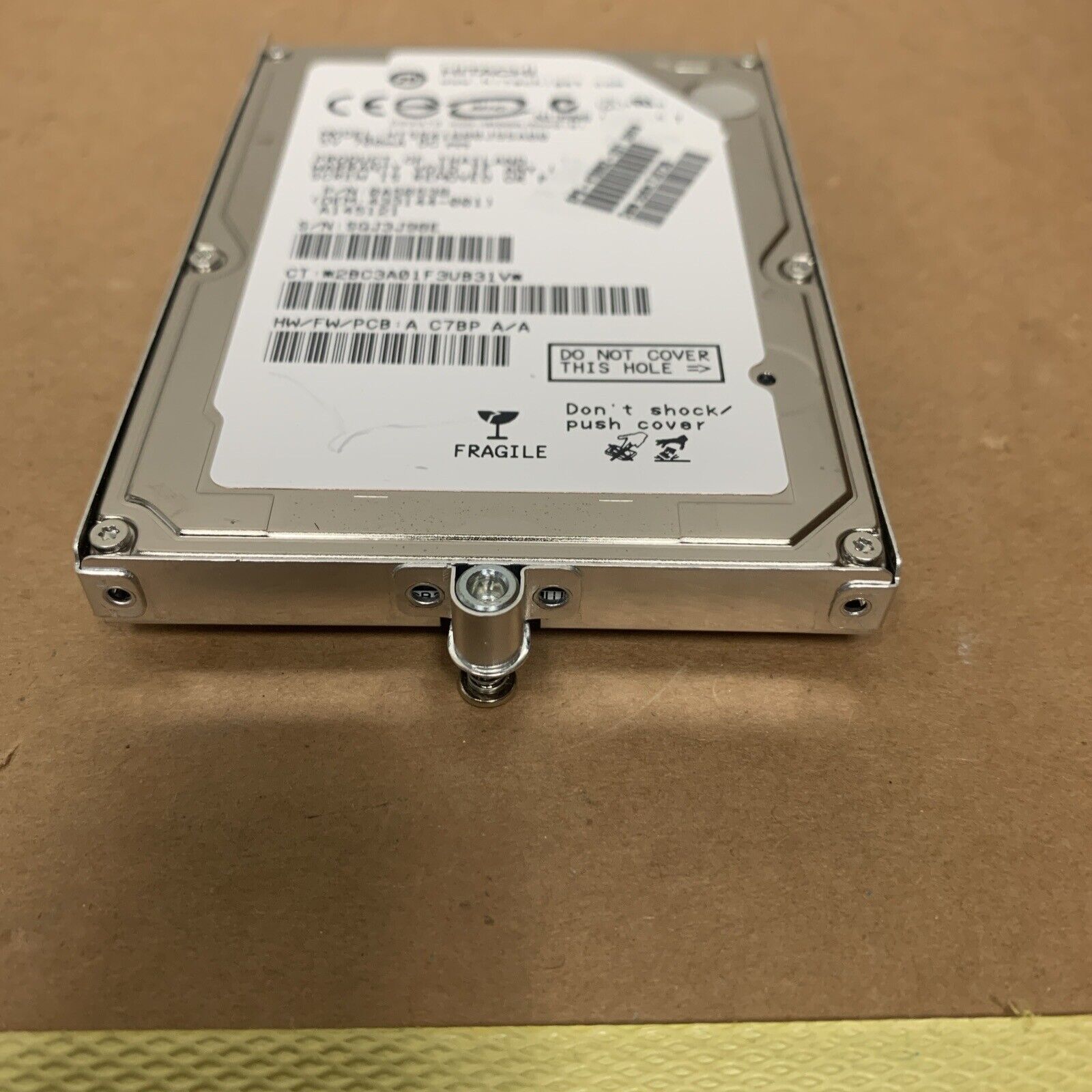 HTS541680J9SA00 Hitachi 80GB SATA 2.5" 9.5MM Hard Drive - Working - With Caddy