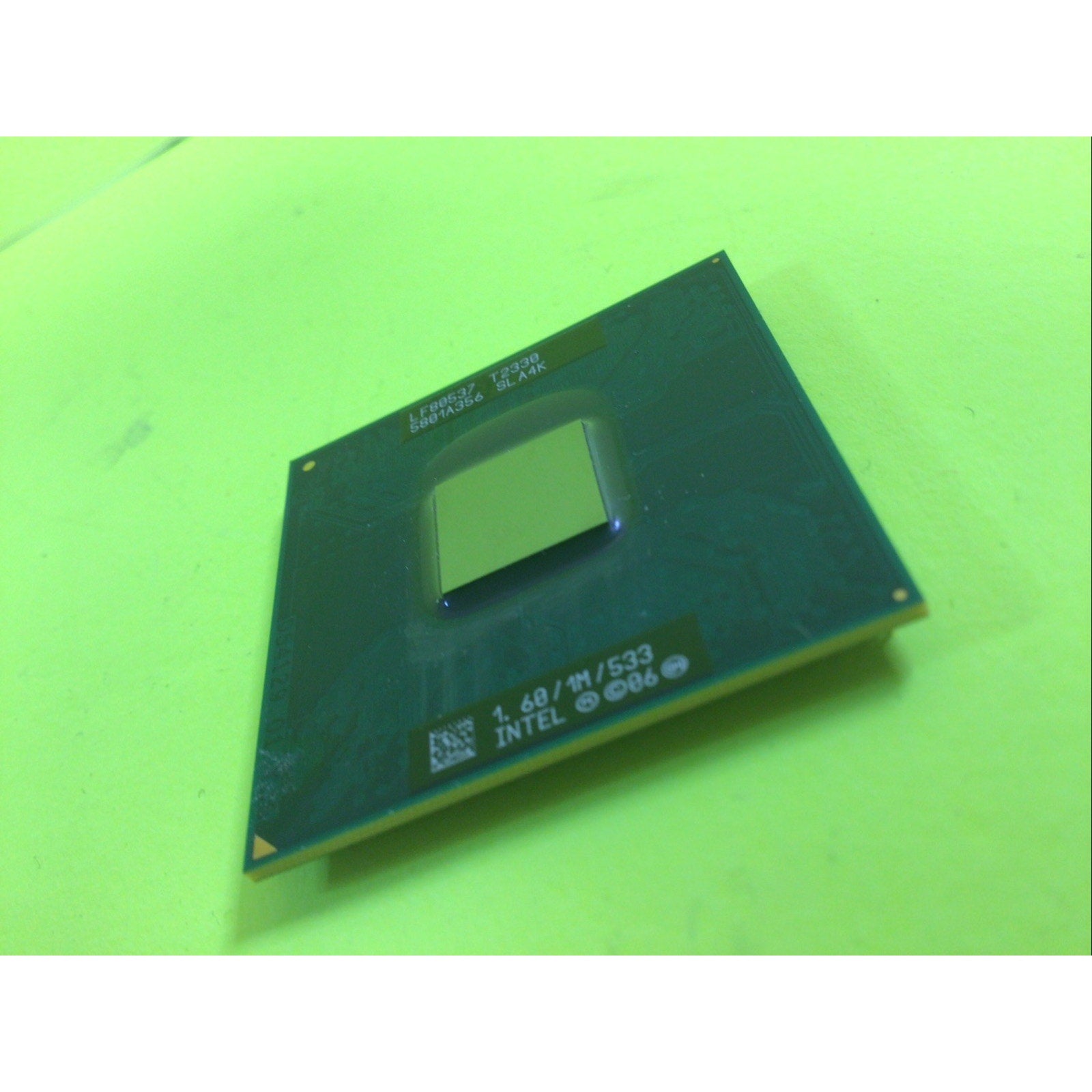 Intel Pentium Dual-Core T2330 1.60GHz Socket P Laptop CPU SLA4K